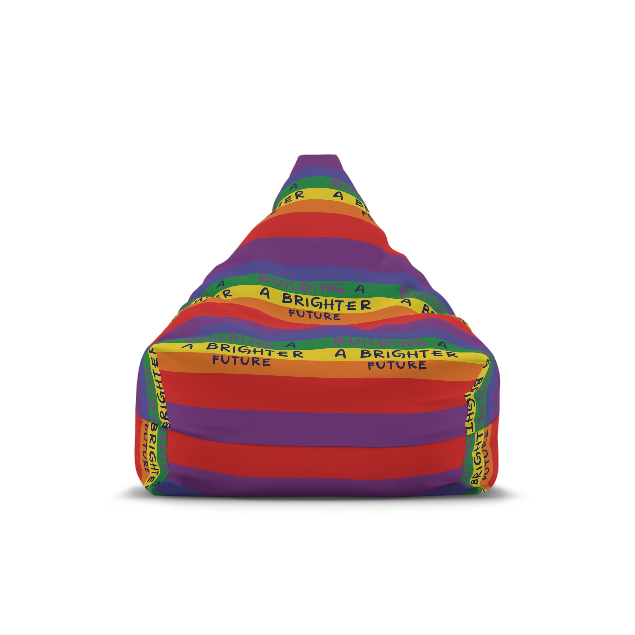Rainbow Lgbt Flag Vector Illustration Pride Month Rainbow Lgbt Flag Vector Illustration Pri Bean Bag Chair Cover