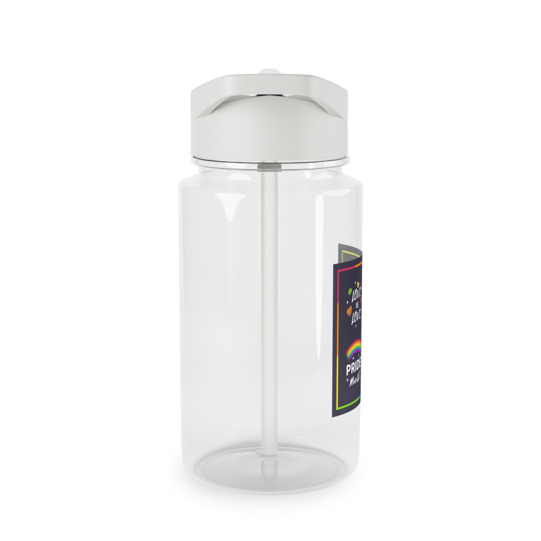 Pride Day Badges Set Tritan Water Bottle - Image 4