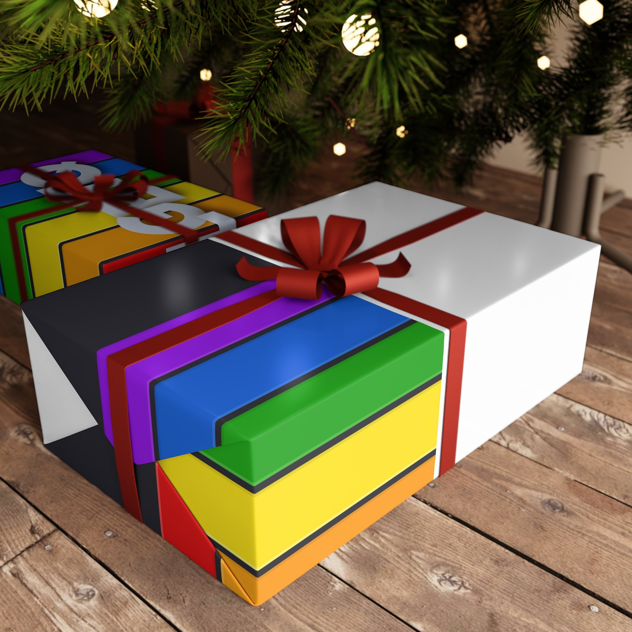 Lgbtq Paper Sign Rainbow Flag Gift Wrapping Paper Sheets 1pc - Image 3