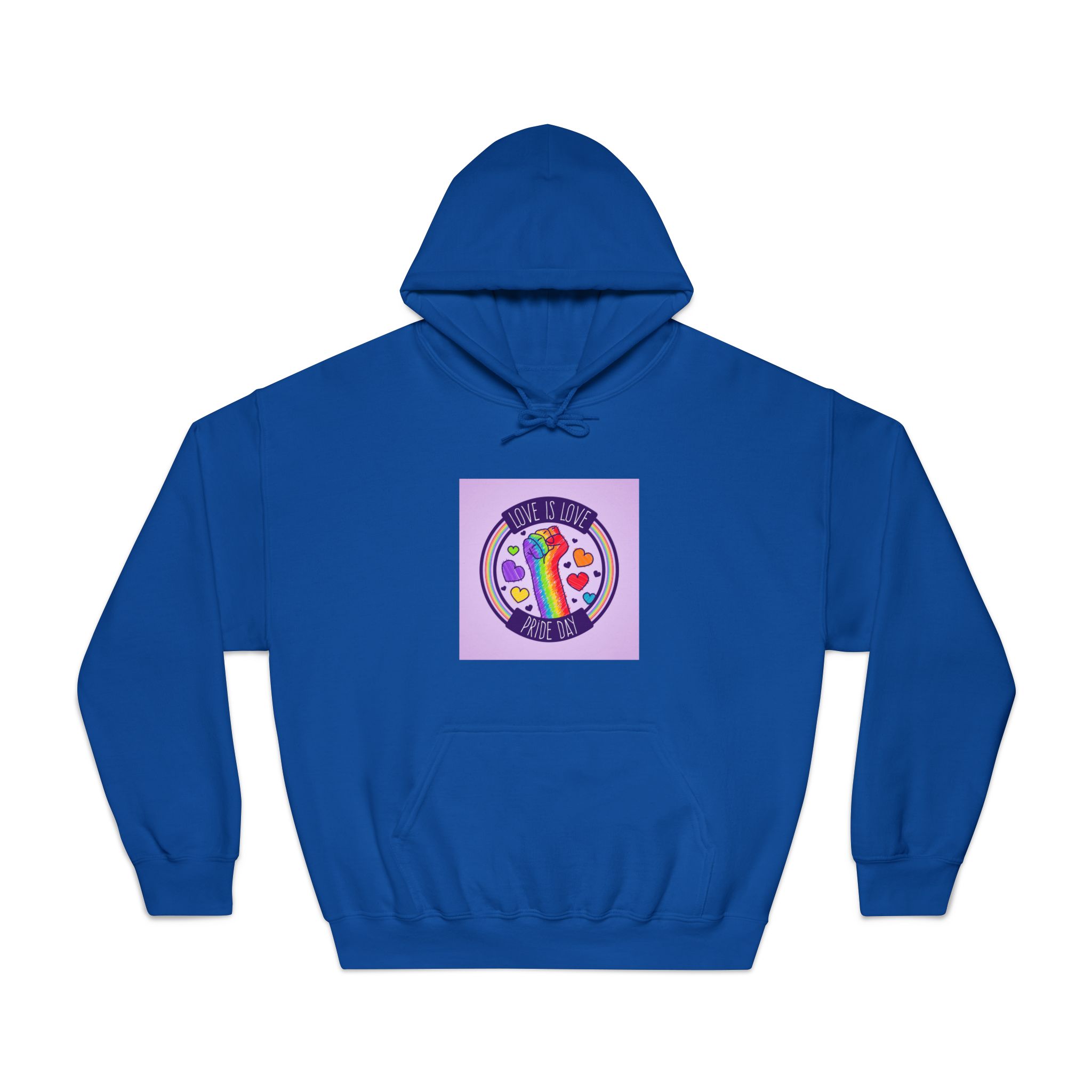 Pride Day Event Concept Unisex Dryblend Hooded Sweatshirt - Image 25