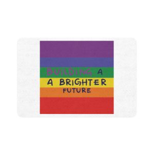 Rainbow Lgbt Flag Vector Illustration Pride Month Rainbow Lgbt Flag Vector Illustration Pri Pet Food Mat 12x18