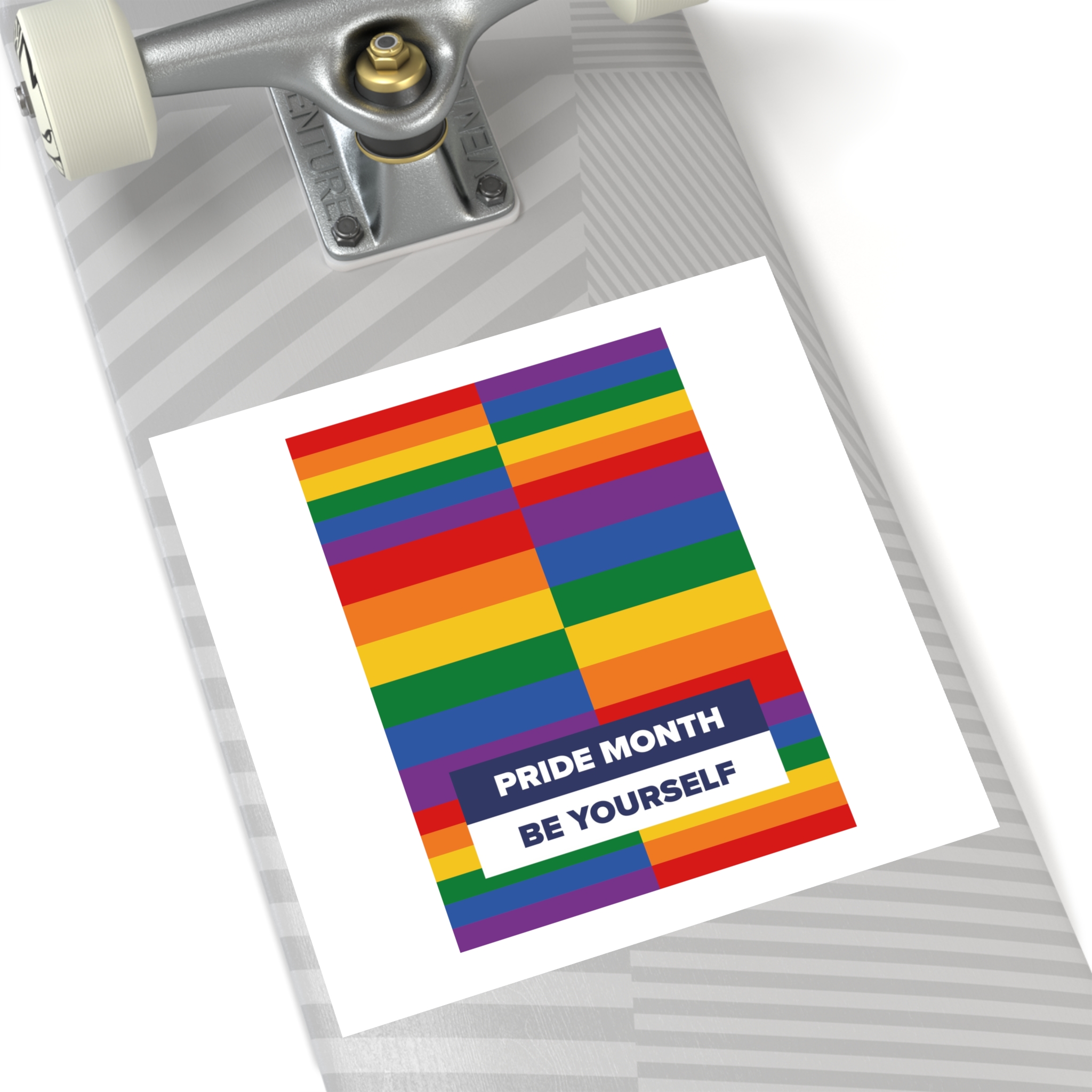 Lgbt Pride Month June Lesbian Gay Bisexual Transgender Lgbtq Flag Rainbow Vector(3) Laminate Stickers Square - Image 56