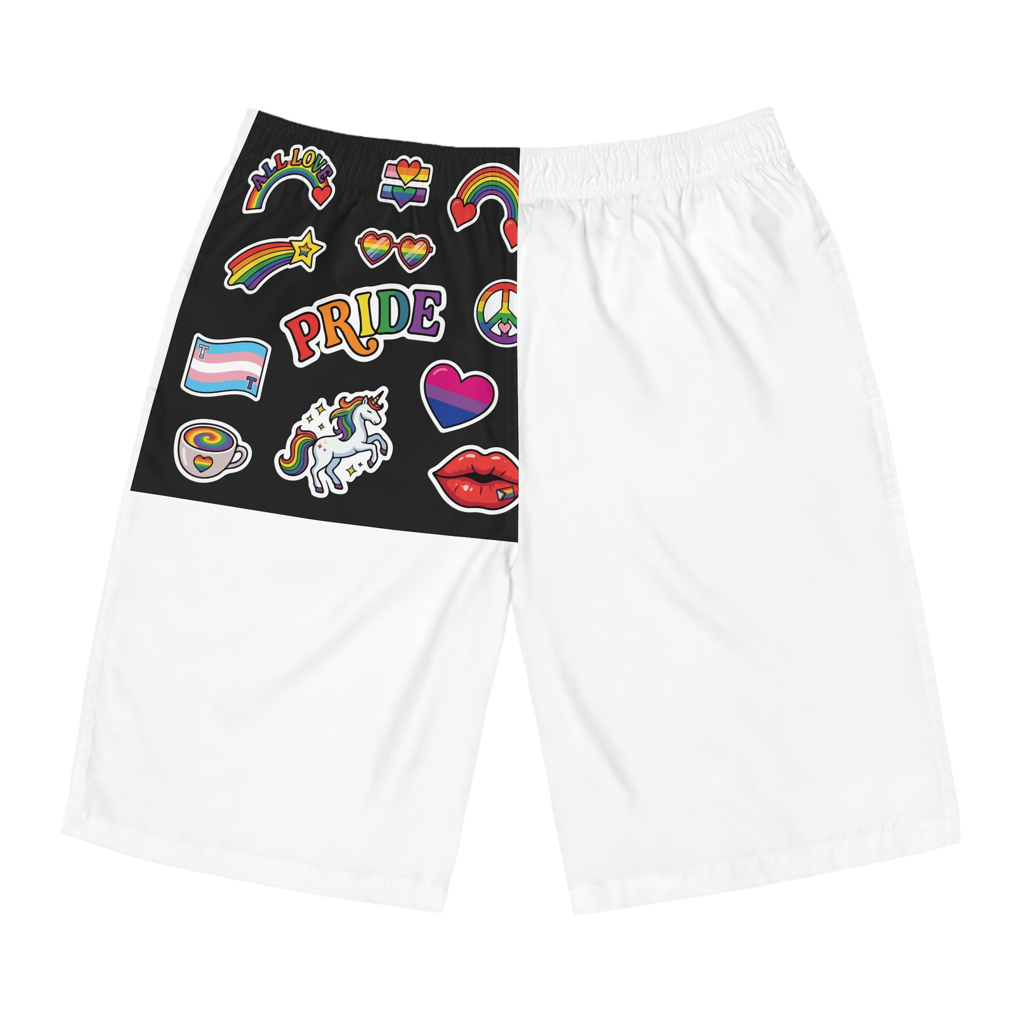 Lesbian Pride Design 17553F Mens Board Shorts Aop