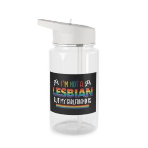 Pride Gay Rainbow Typography Vector Premium T Shirt(4) Tritan Water Bottle