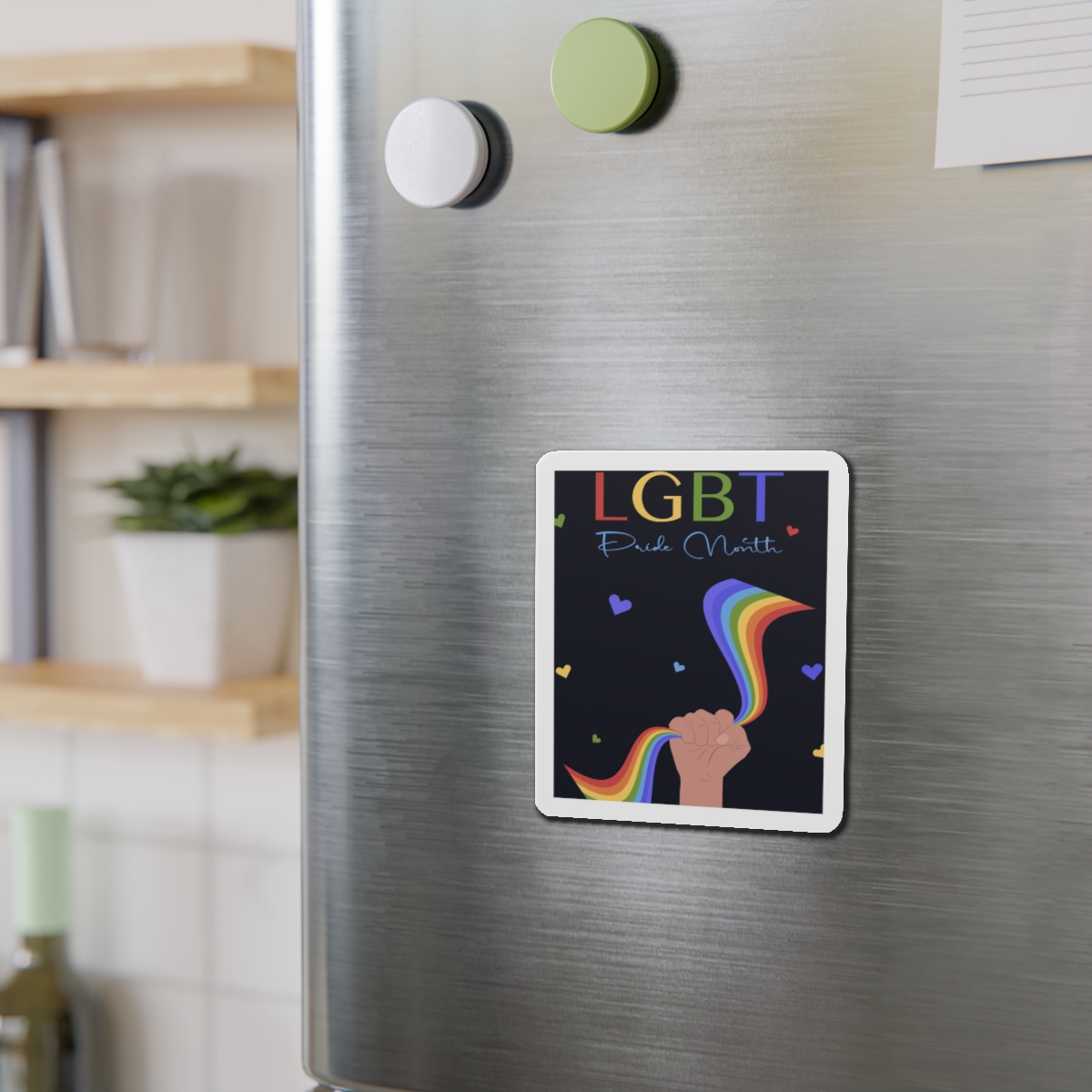 Poster Lgbt Pride Month Die Cut Magnets - Image 9