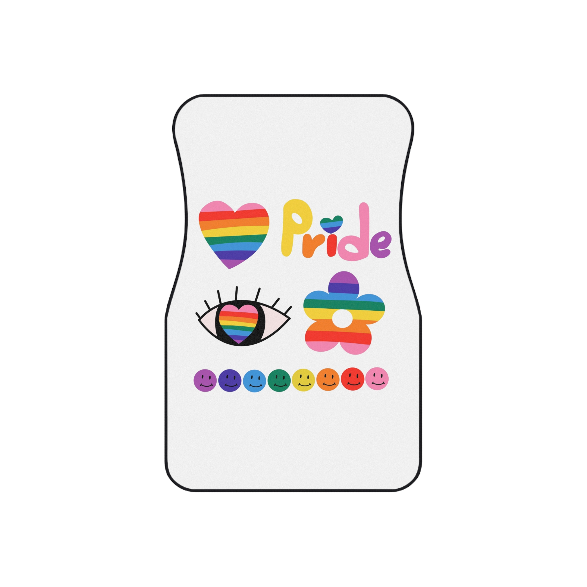 Pride Month Car Mats Set Of 4 - Image 2