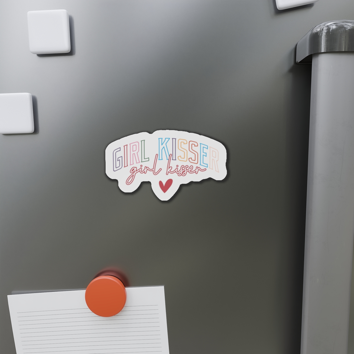 Girl Kisser Die Cut Magnets - Image 11
