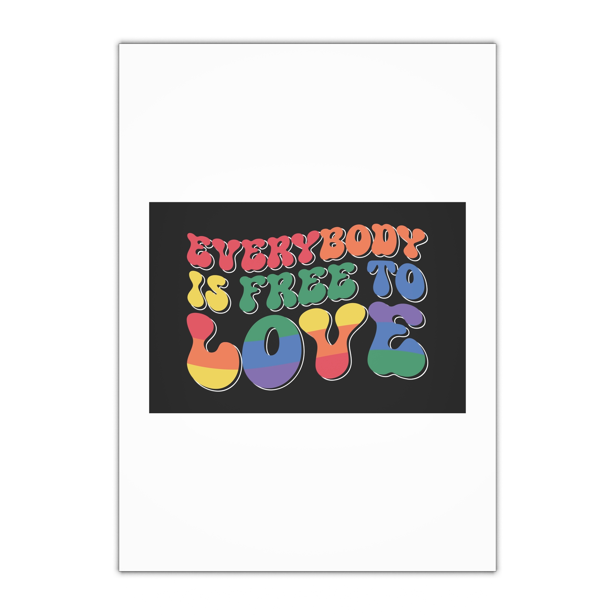 Pride Lgbt Gay Retro Tshirt Design Gift Wrapping Paper Sheets 1pc
