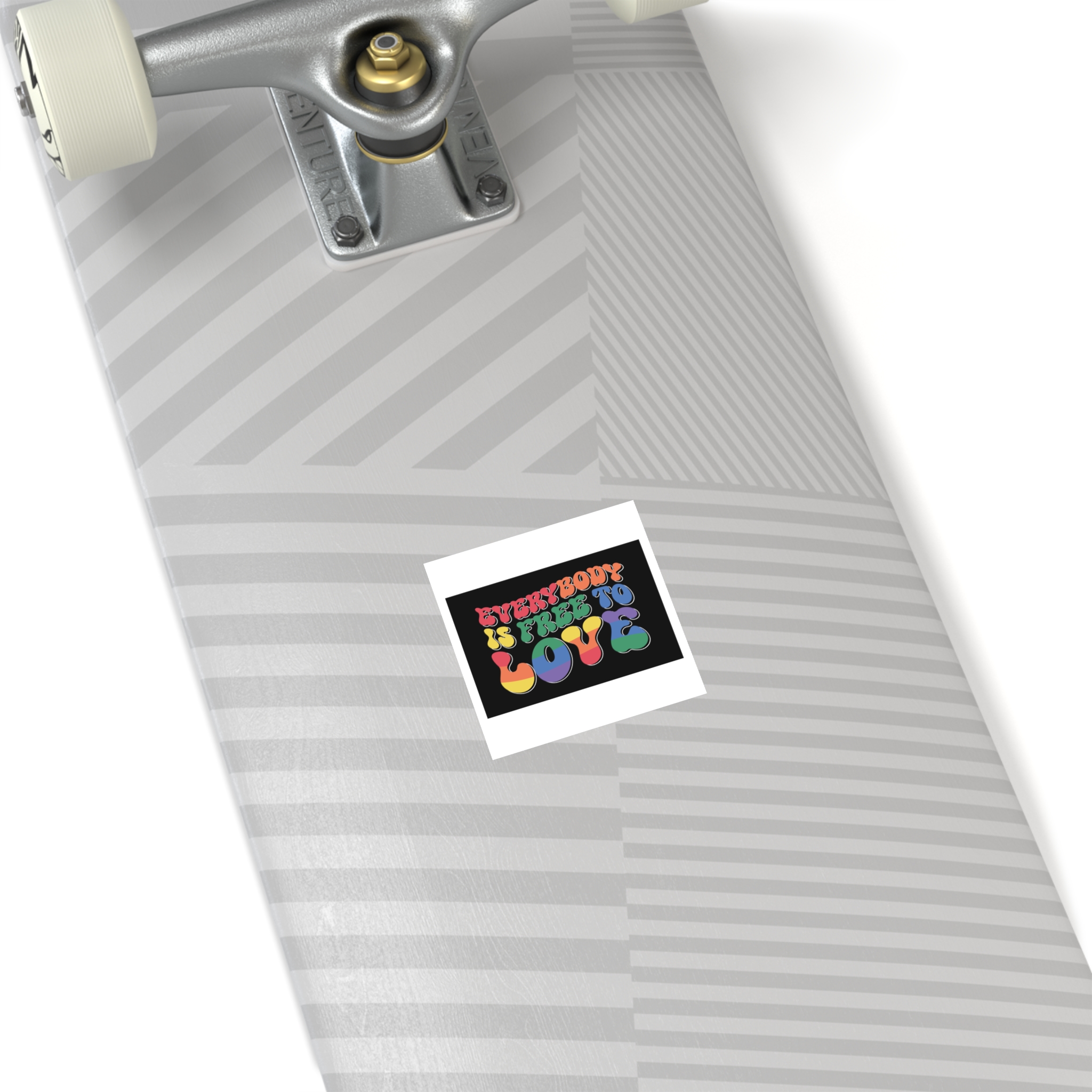 Pride Lgbt Gay Retro Tshirt Design Laminate Stickers Square - Image 68