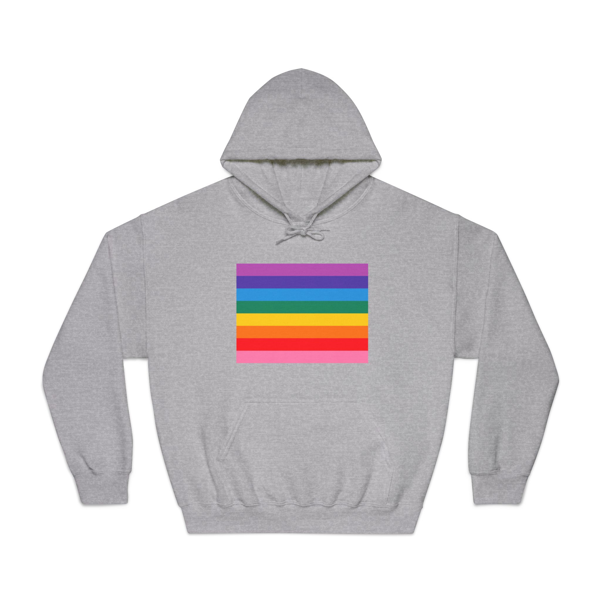 Pride Love Freedom Lgbtq Lgbt Heart Rainbow Love Wins Gay Lesbian Trans Homo Homosexual Colors Flag Diversity Parade Unisex Dryblend Hooded Sweatshirt - Image 13