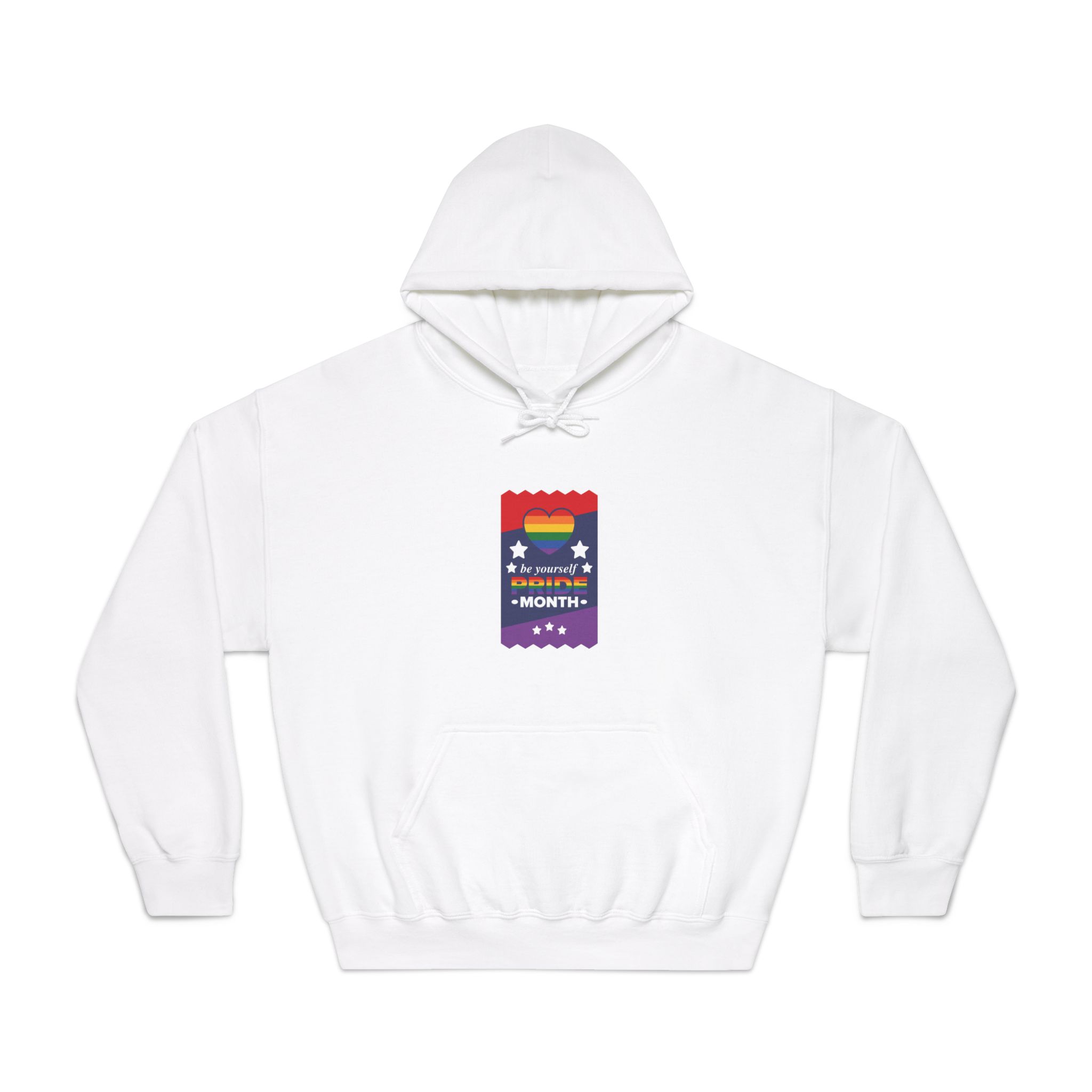 Lgbt Pride Month June Lesbian Gay Bisexual Transgender Love Lgbtq Flag Rainbow Vector Unisex Dryblend Hooded Sweatshirt