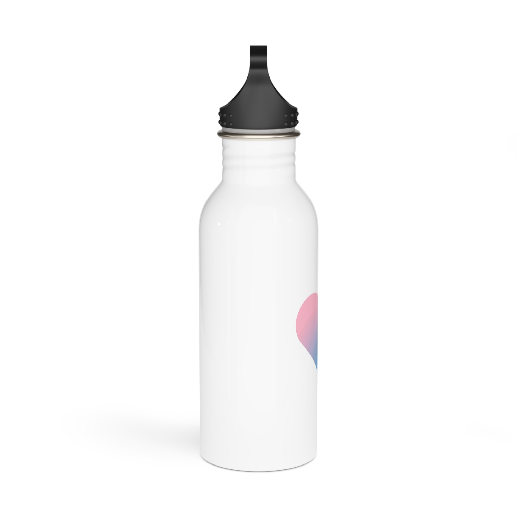Gradient Heart Symbol Love Affection Stainless Steel Water Bottle - Image 2