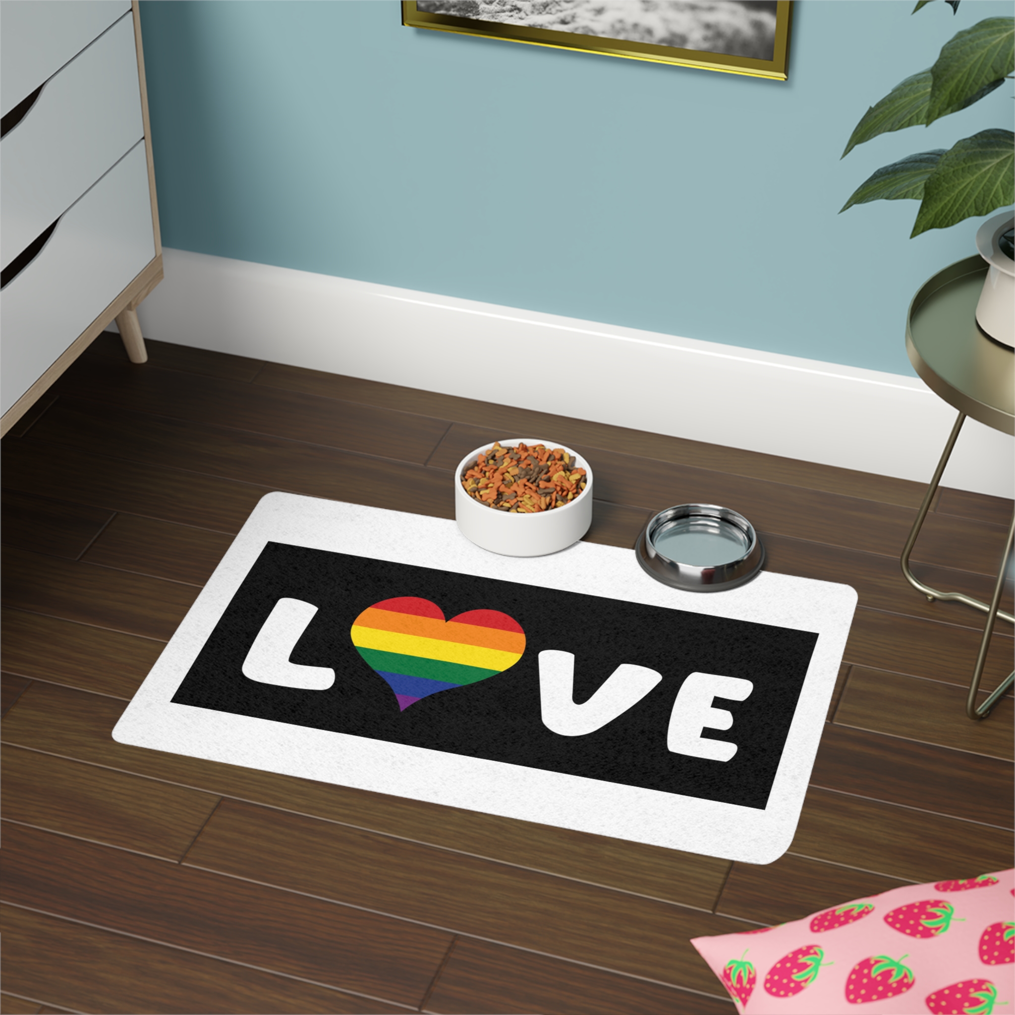 Love Pet Food Mat 12x18 - Image 4