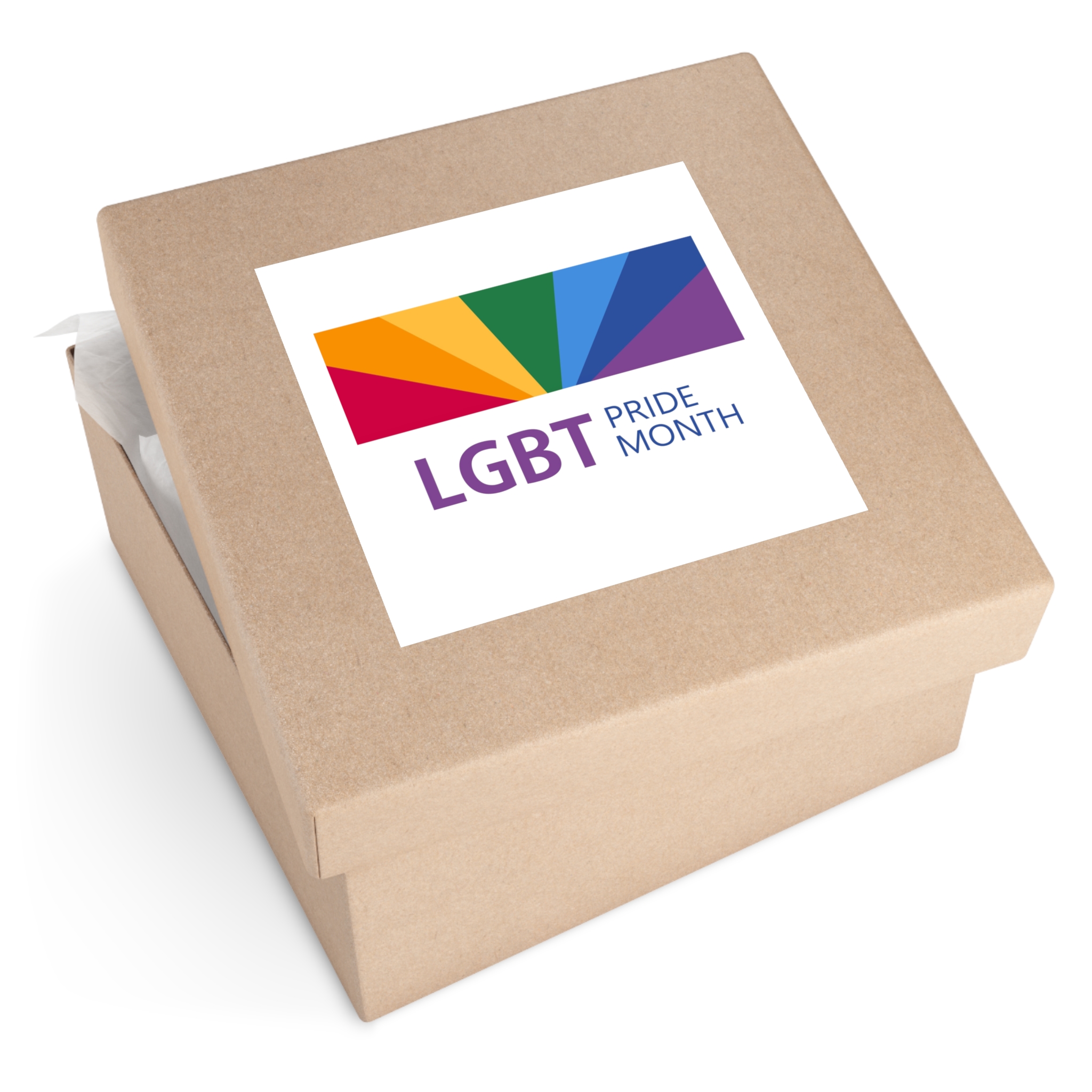 Pride Month Lgbt Horizontal Banner Template Gay Parade Annual Summer Event Laminate Stickers Square - Image 51