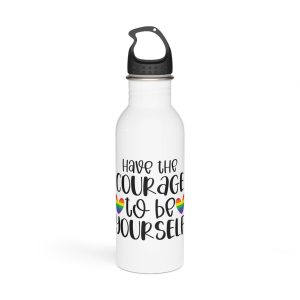 Gay Pride Svg Design(4) Stainless Steel Water Bottle