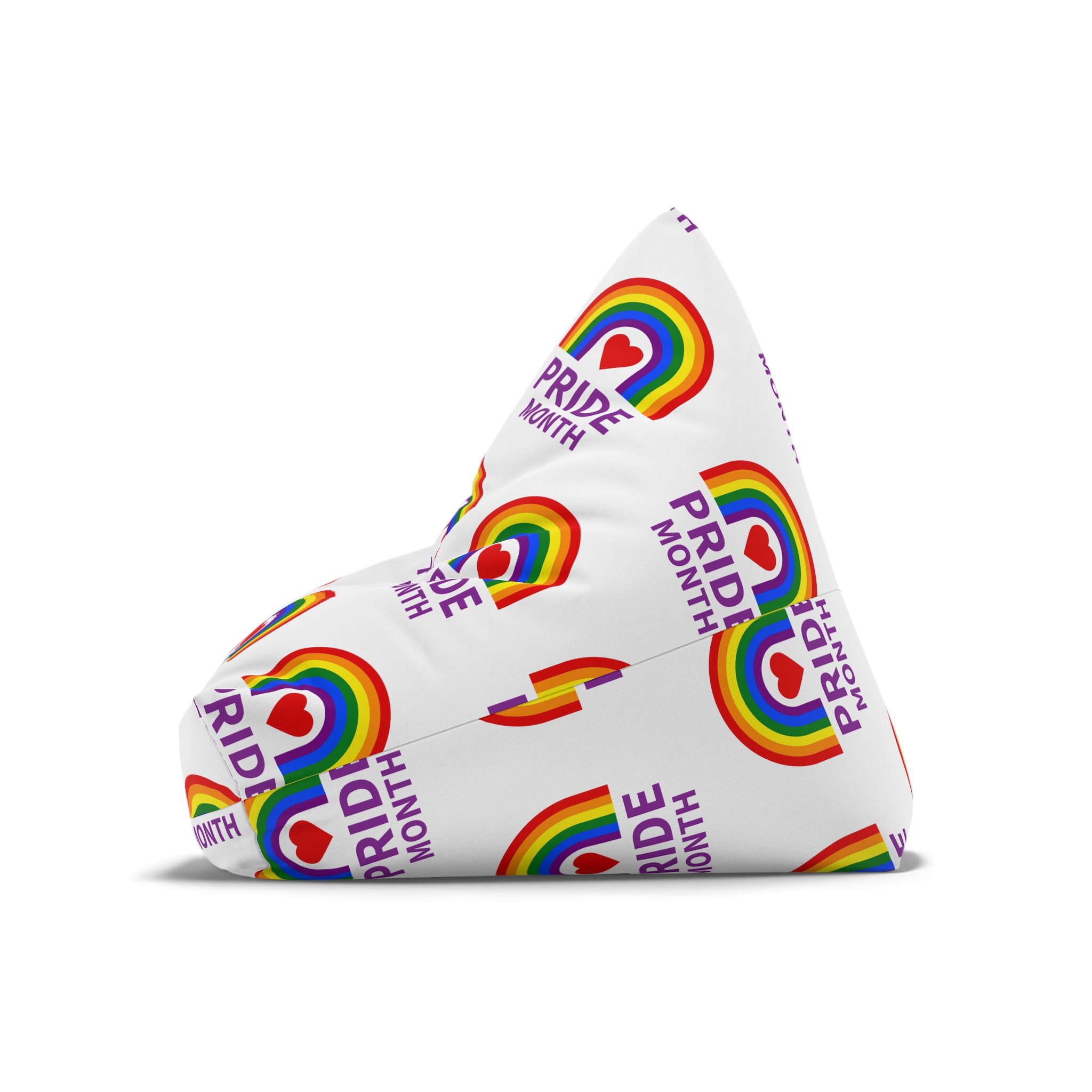 Pride Month Logo Template Design Bean Bag Chair Cover - Image 8
