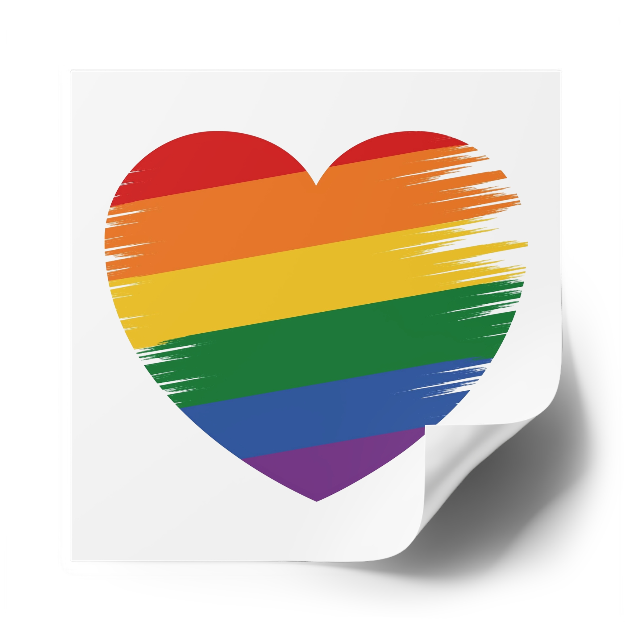 Lgbt Pride Month June Lesbian Gay Bisexual Transgender Lgbtq Flag Rainbow Vector(1) (1) Laminate Stickers Square - Image 58