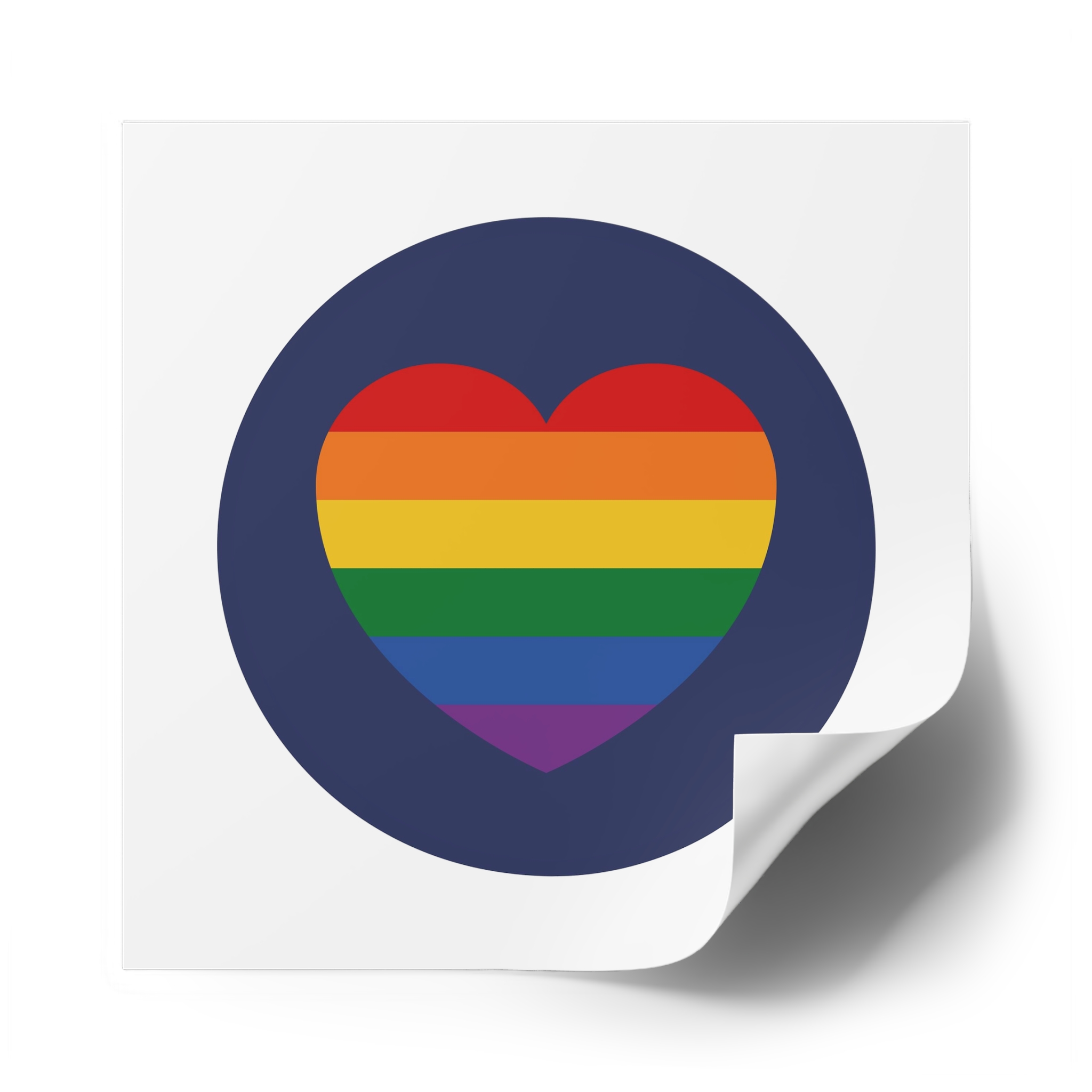 Lgbt Pride Month June Lesbian Gay Bisexual Transgender Lgbtq Flag Rainbow Vector(5) Laminate Stickers Square - Image 58