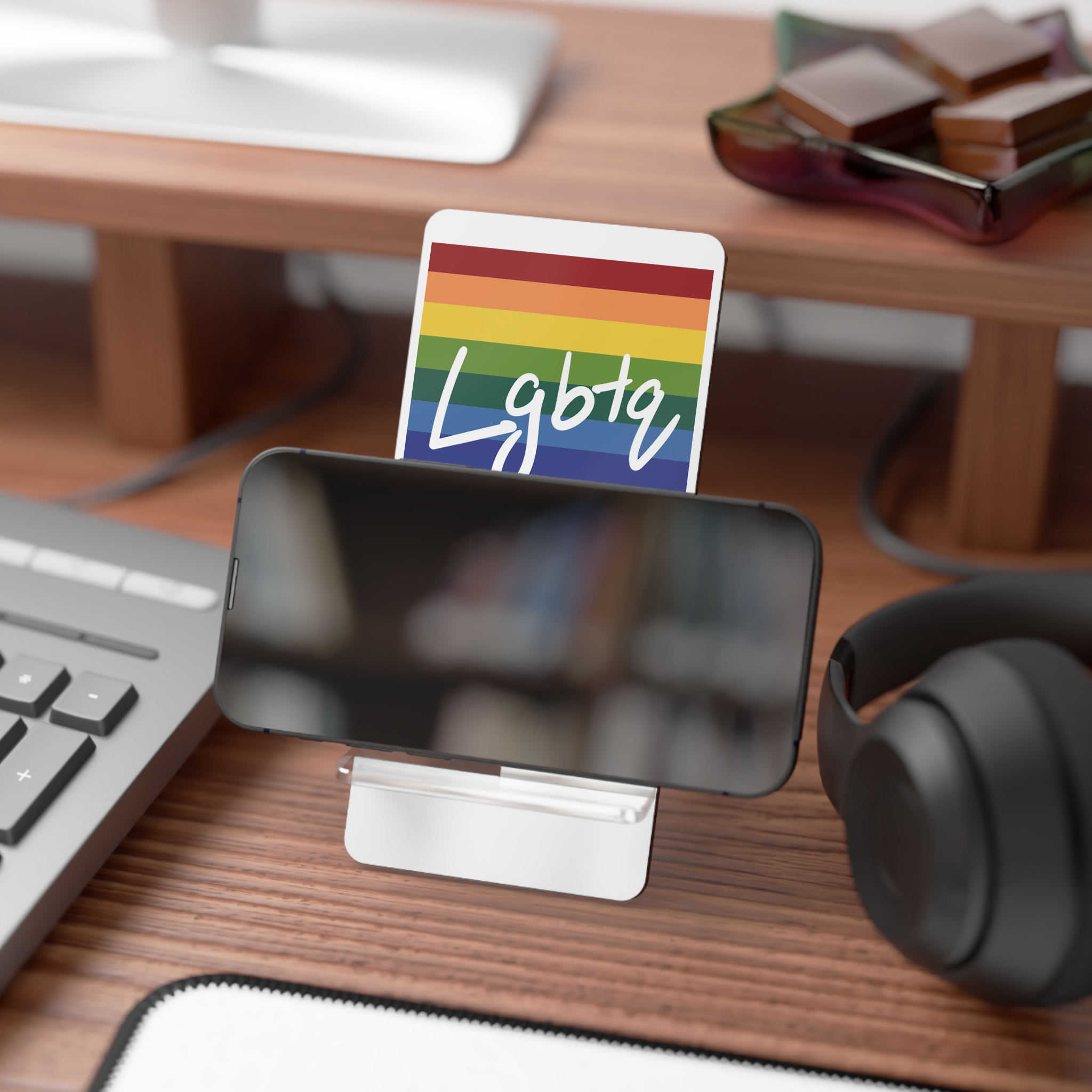 Creativesmoke Lgbtq 5 Mobile Display Stand For Smartphones - Image 4