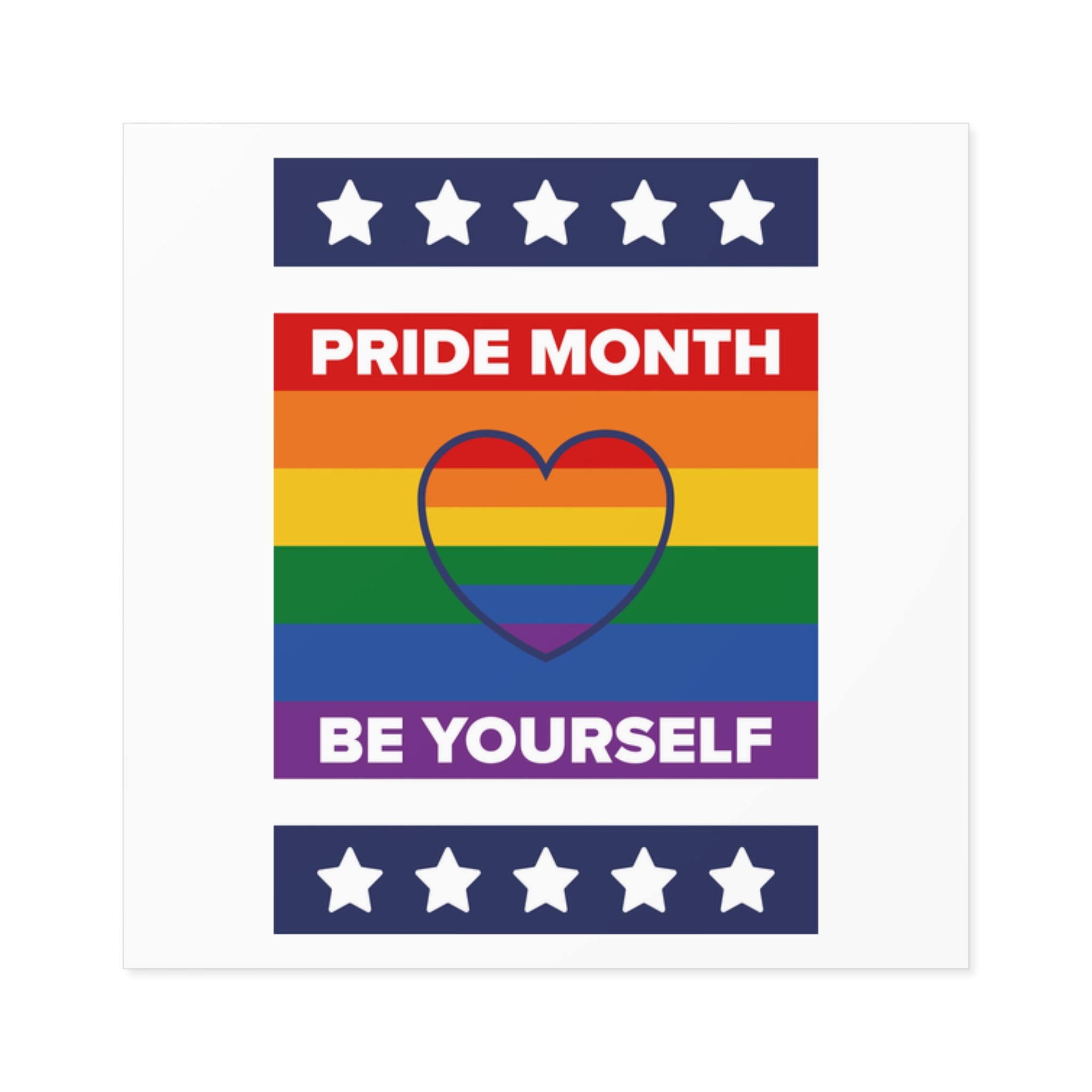 Lgbt Pride Month June Lesbian Gay Bisexual Transgender Lgbtq Flag Rainbow Vector(1) Laminate Stickers Square - Image 65