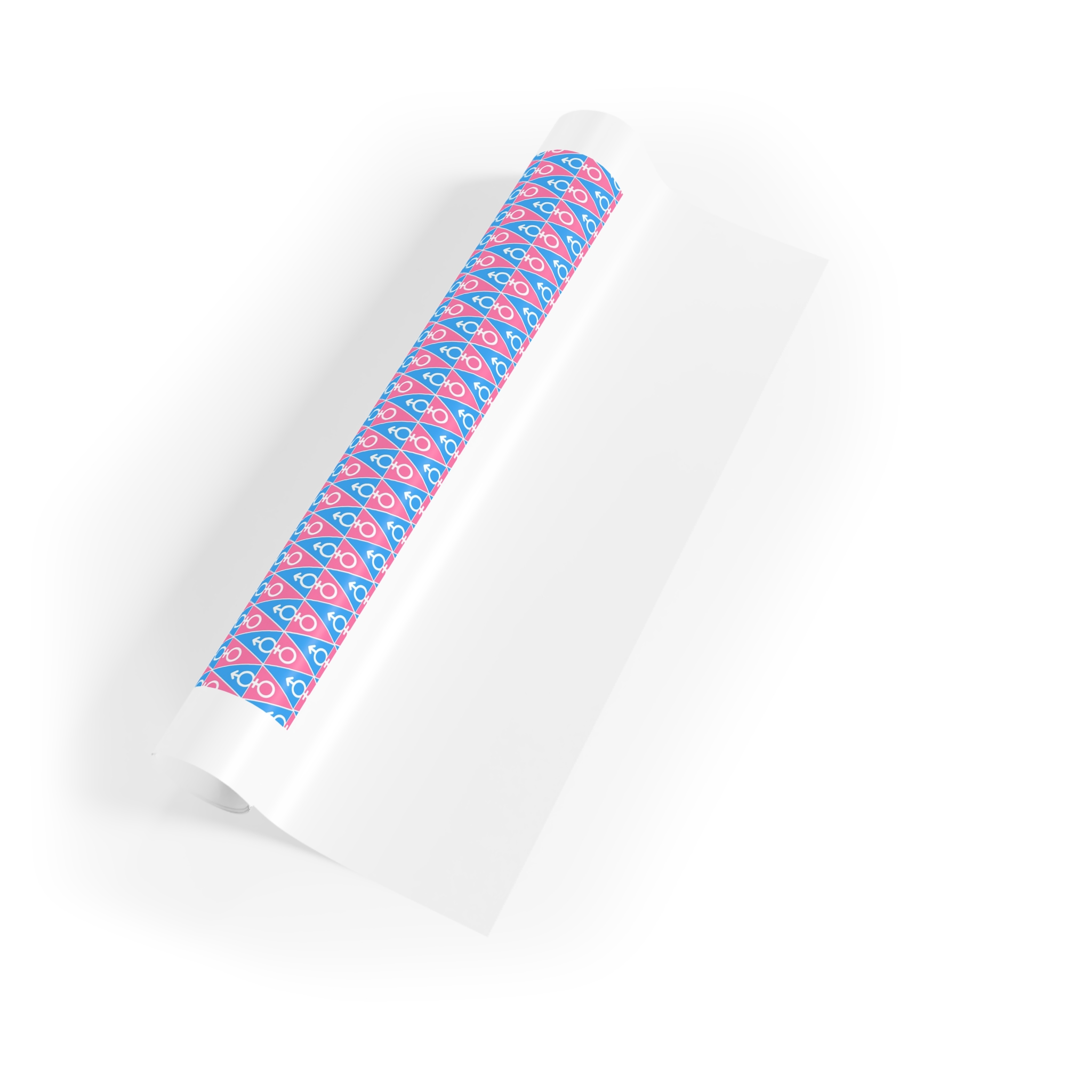 Gender Symbol Pattern Gift Wrapping Paper Rolls 1pc - Image 3