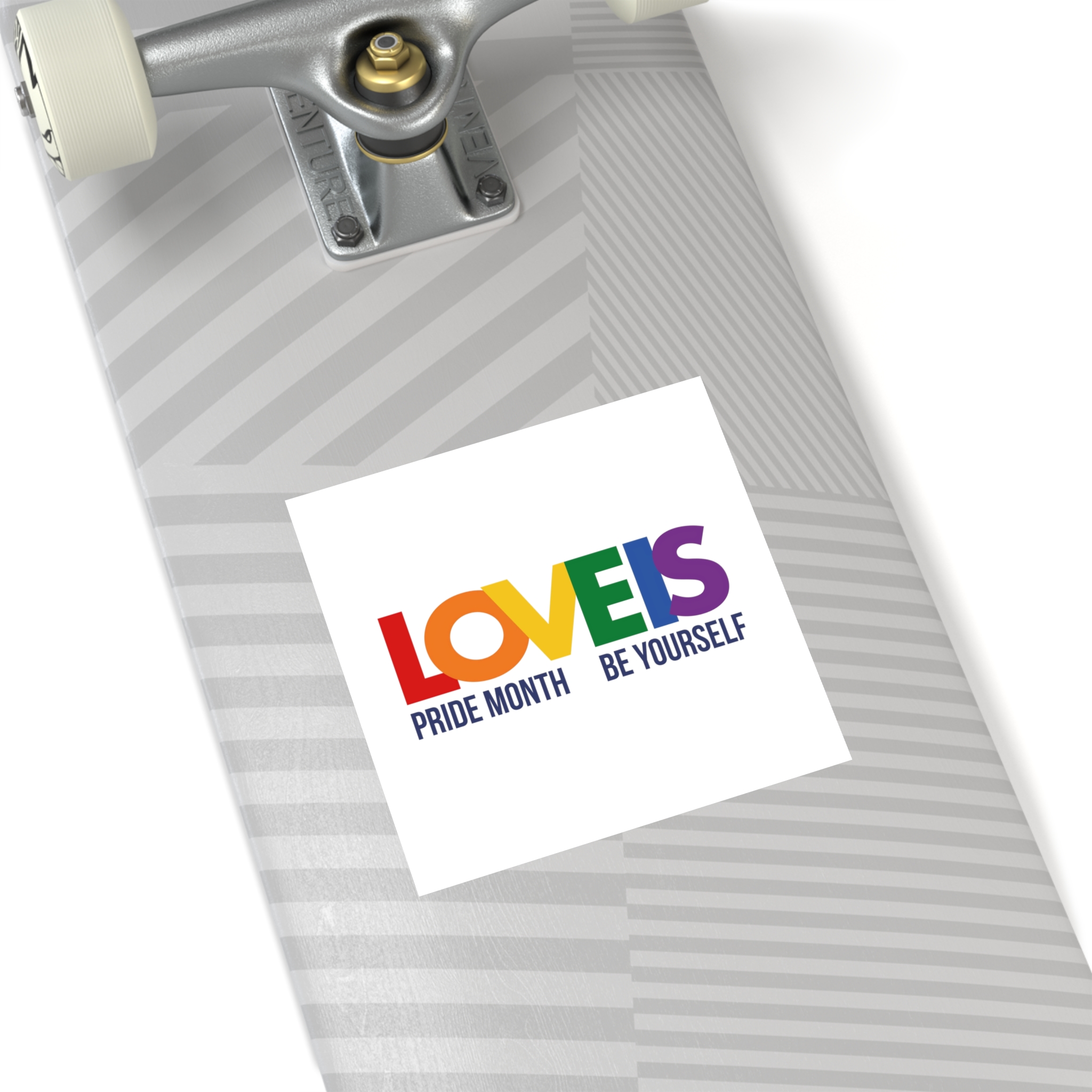 Lgbt Pride Month June 2026 Lesbian Gay Bisexual Transgender Lgbtq Flag Rainbow Love Vector Laminate Stickers Square - Image 48
