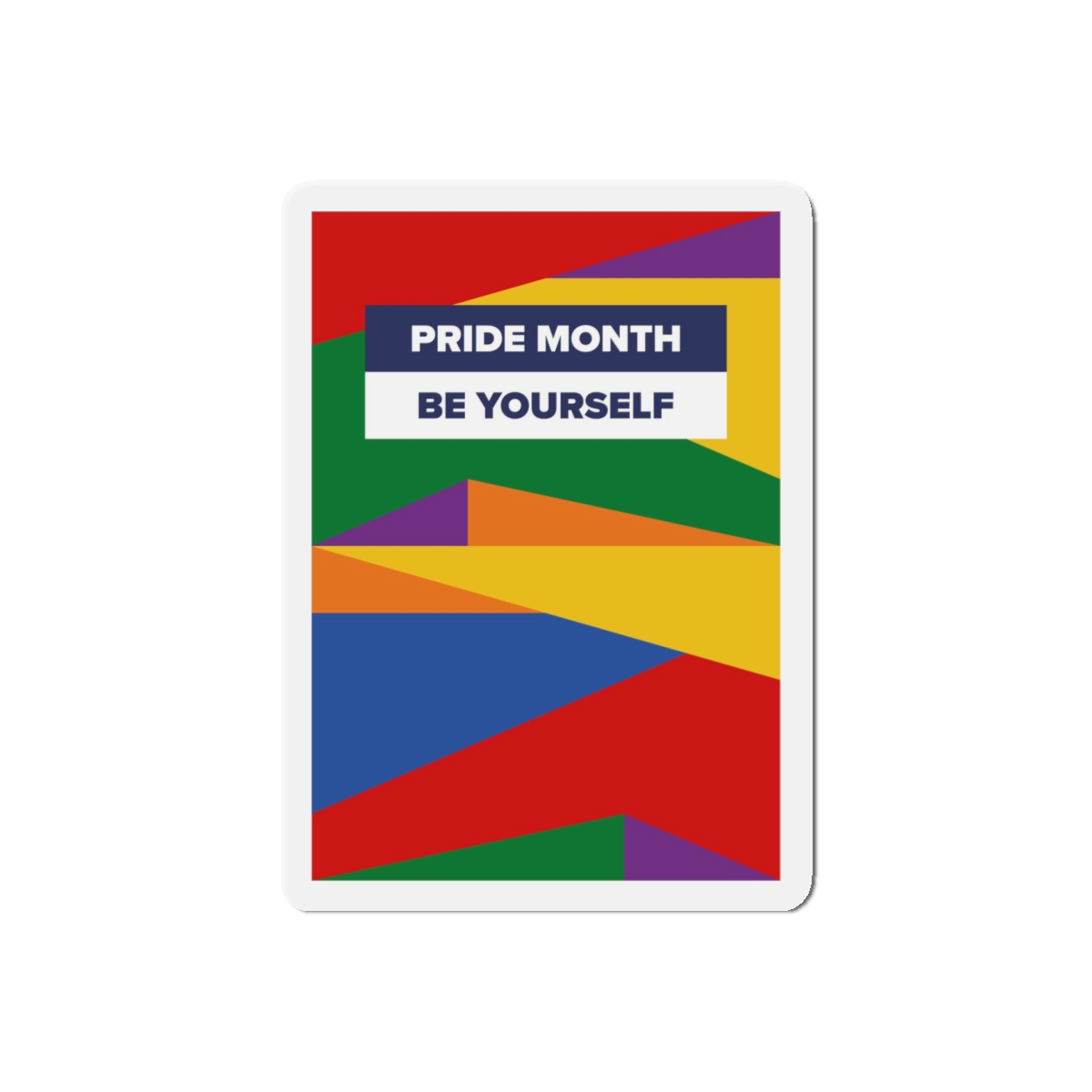 Lgbt Pride Month June Lesbian Gay Bisexual Transgender Lgbtq Flag Rainbow Vector(2) Die Cut Magnets - Image 7