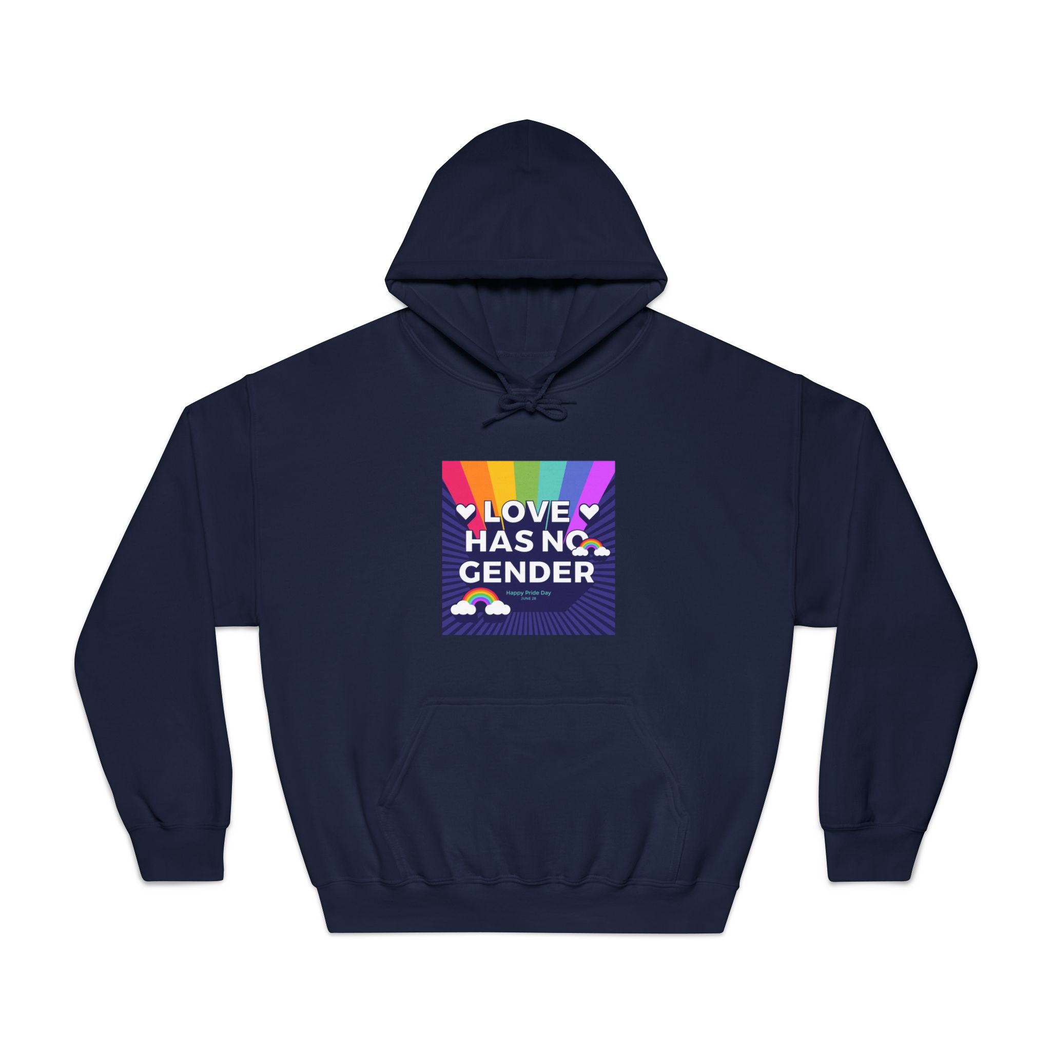 Pride Day Concept(3) Unisex Dryblend Hooded Sweatshirt - Image 29