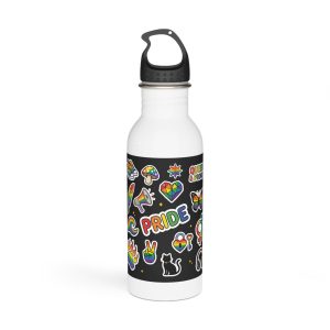 Lesbian Pride Design 33FA23 Stainless Steel Water Bottle