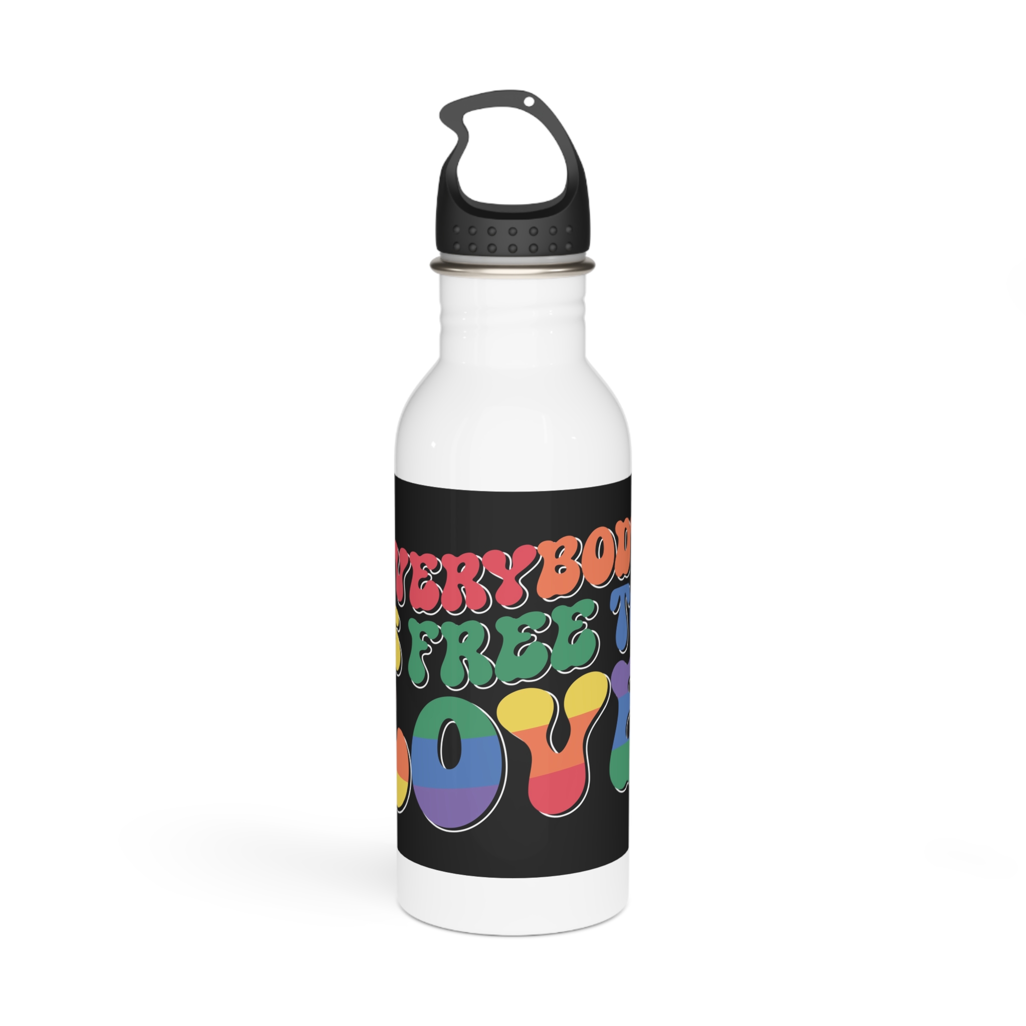 Pride Lgbt Gay Retro Tshirt Design Stainless Steel Water Bottle