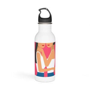 Lesbian Pride Design D1F3BE Stainless Steel Water Bottle