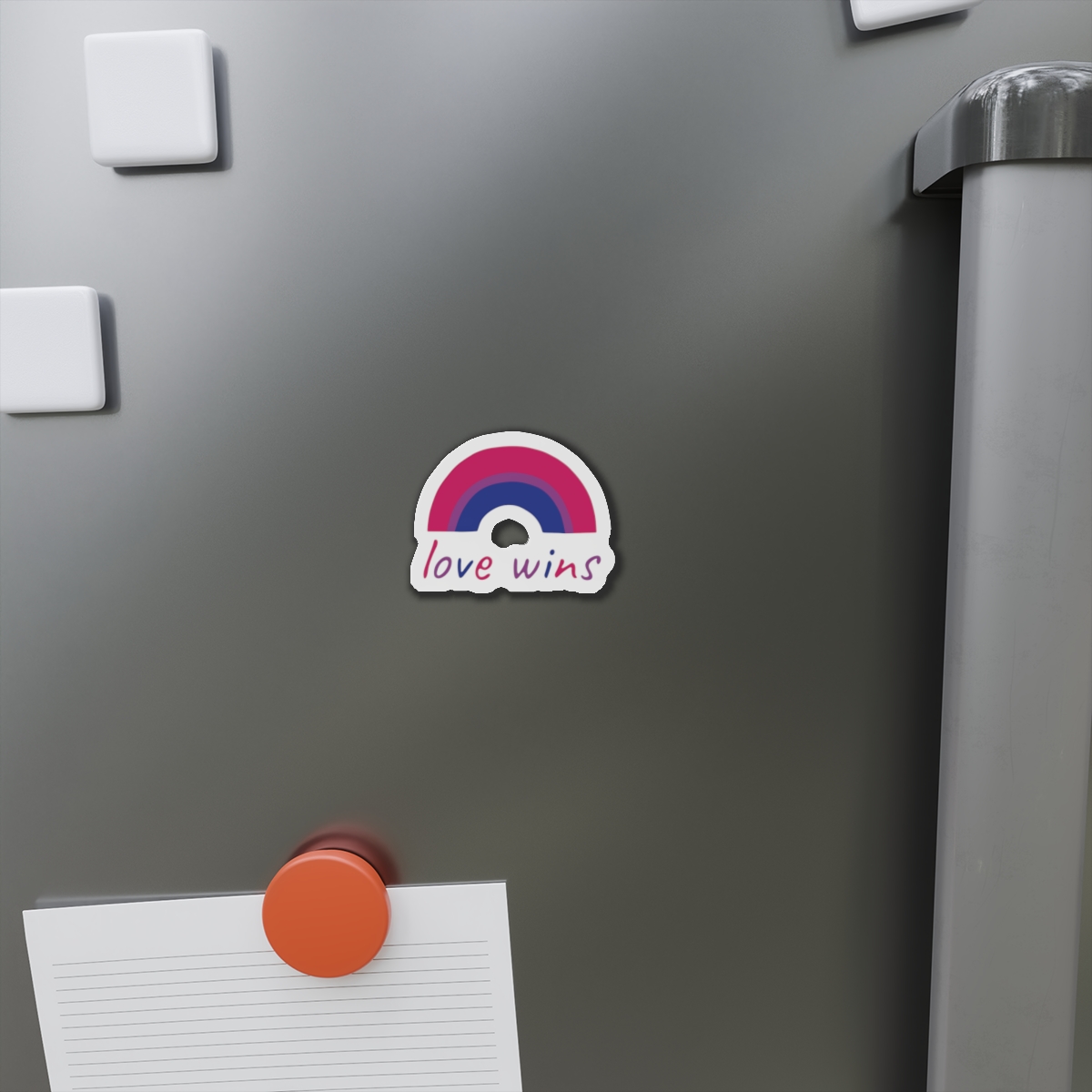Colorful Rainbow Shape Bisexual Pride Flag Happy Pride Day Lgbtqia Community Pride Month Vector Hand Drawn Doodle Posters Stickers Logo Cards Die Cut Magnets - Image 5