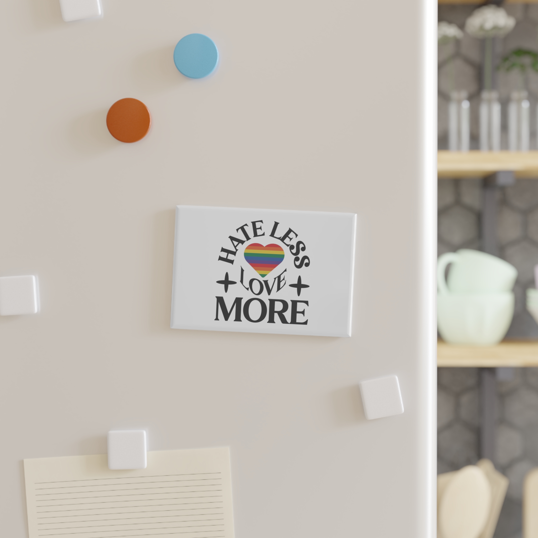 Lgbtq Pride Month Quote Eps Design Vector Pride Design Template(2) Button Magnet Rectangle 1 And 10 Pcs - Image 3
