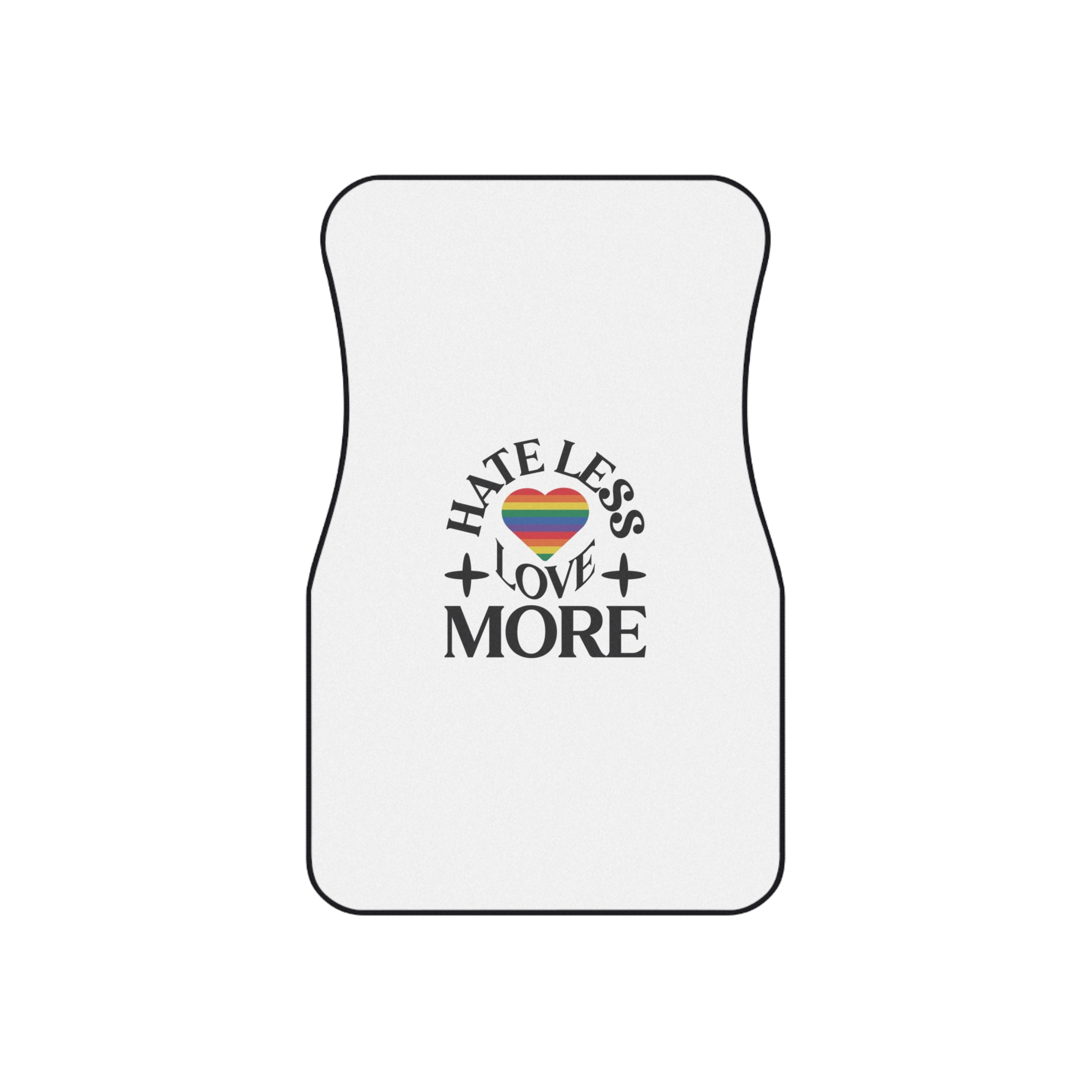 Lgbtq Pride Month Quote Eps Design Vector Pride Design Template(2) Car Mats Set Of 4 - Image 2