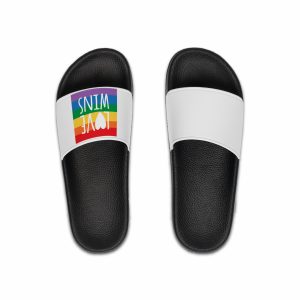 Lovewins Heart Hd 2 Mens Slide Sandals