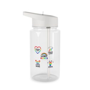 Pride Day Badges Collection Tritan Water Bottle