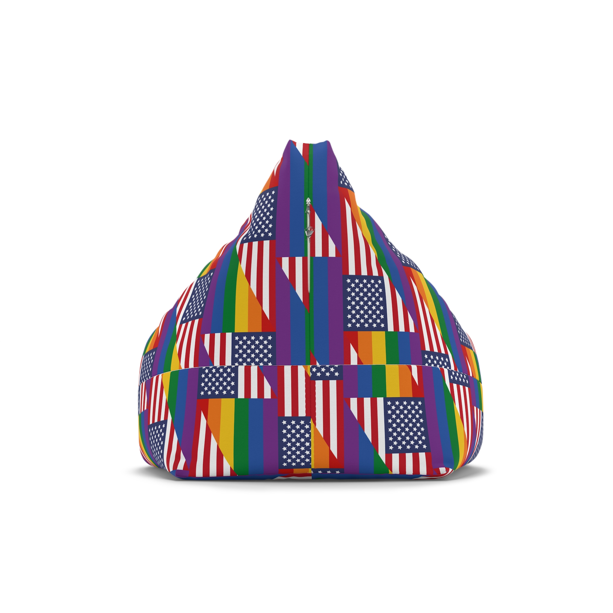 Lgbt Pride Month June Lesbian Gay Bisexual Transgender Lgbtq Flag Rainbow Vector(2) (1) Bean Bag Chair Cover - Image 2