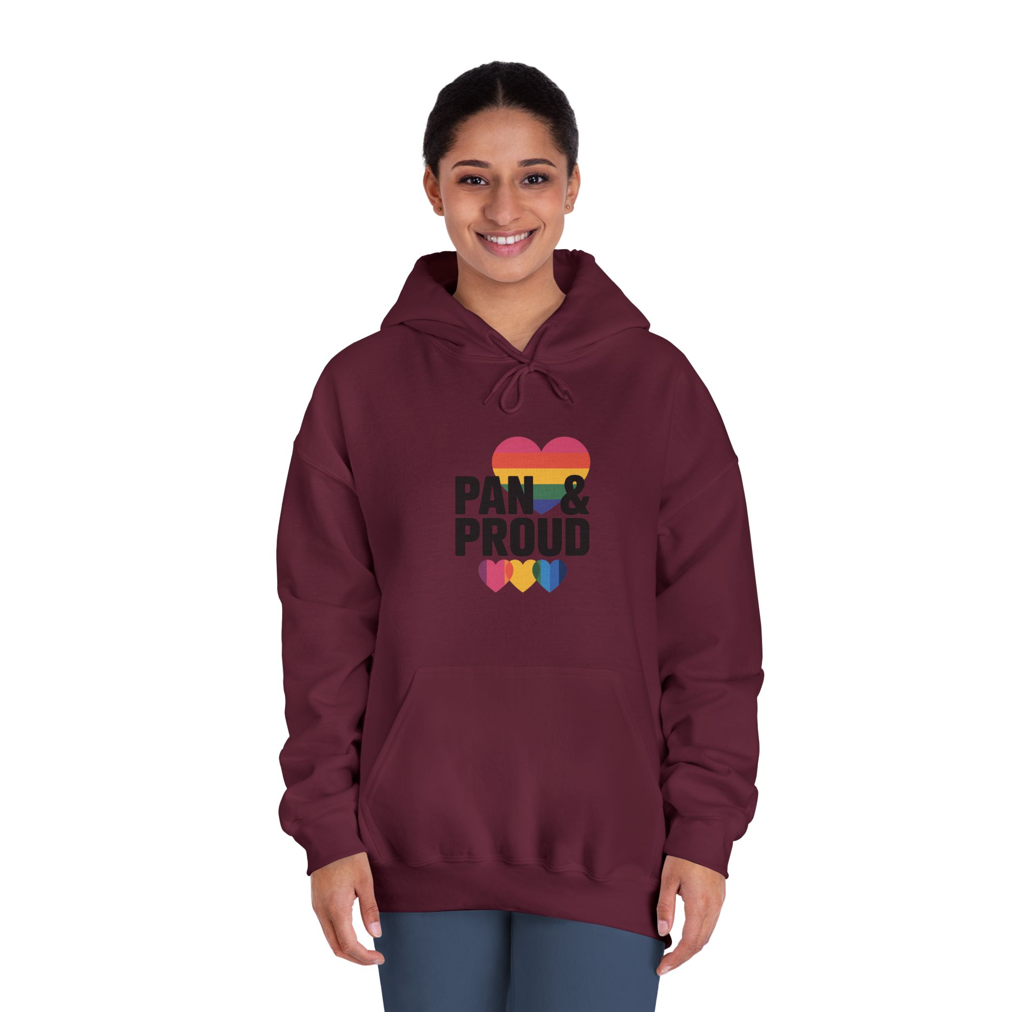 Pan Proud T Shirt Design Isolated White Background 2 Unisex Dryblend Hooded Sweatshirt - Image 20