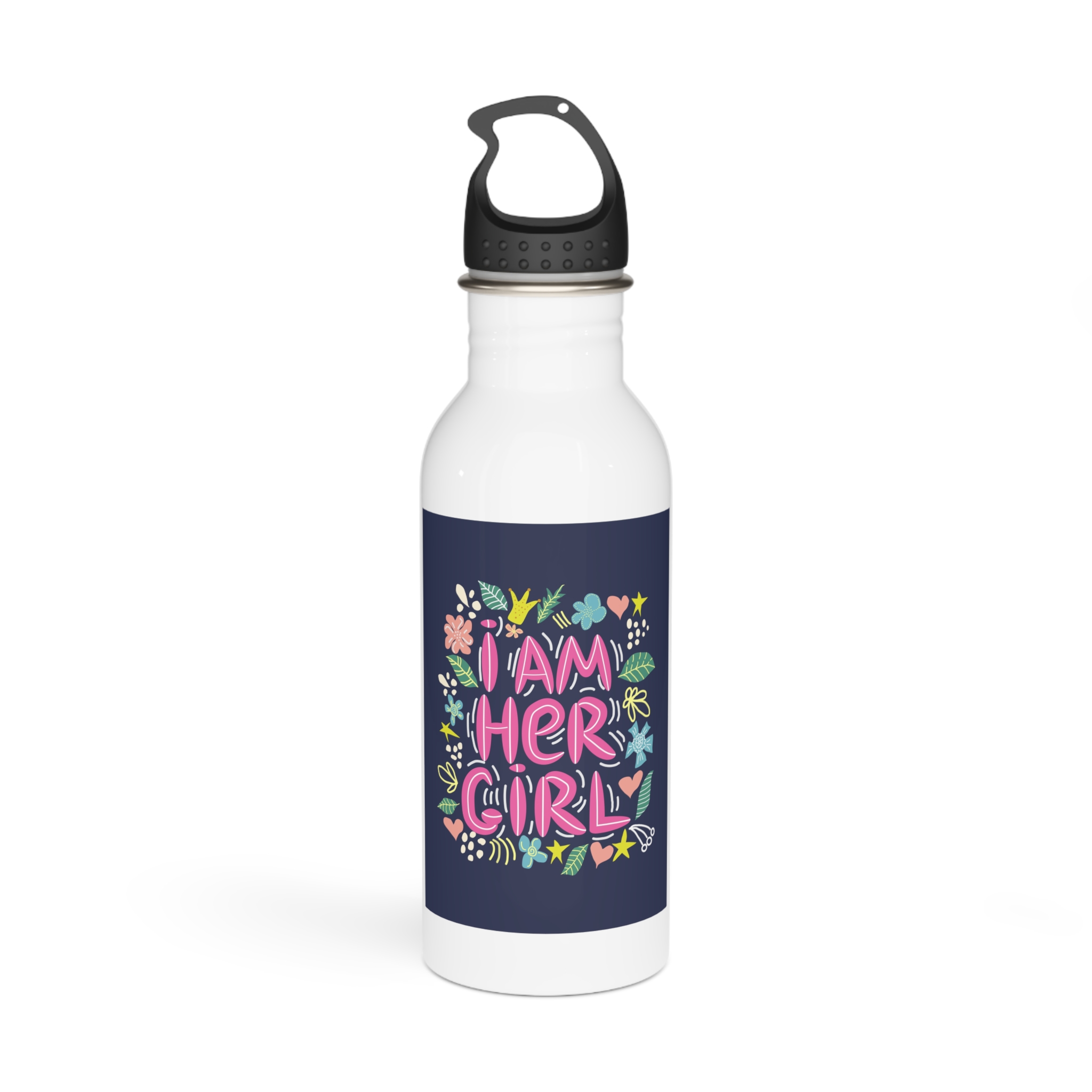 Lesbian Pride Design 4C2AB4 Stainless Steel Water Bottle