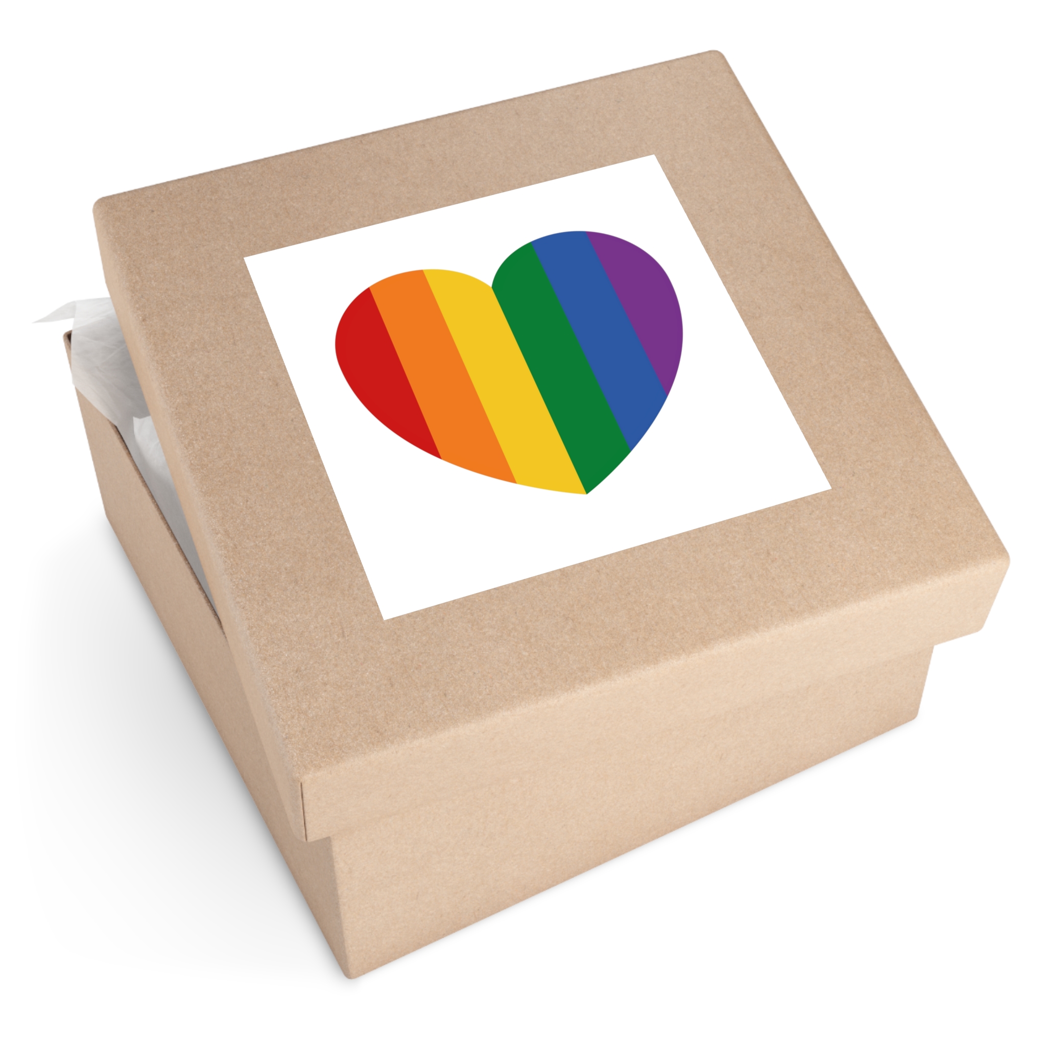 Lgbt Pride Month June Lesbian Gay Bisexual Transgender Lgbtq Flag Rainbow Vector(4) Laminate Stickers Square - Image 55
