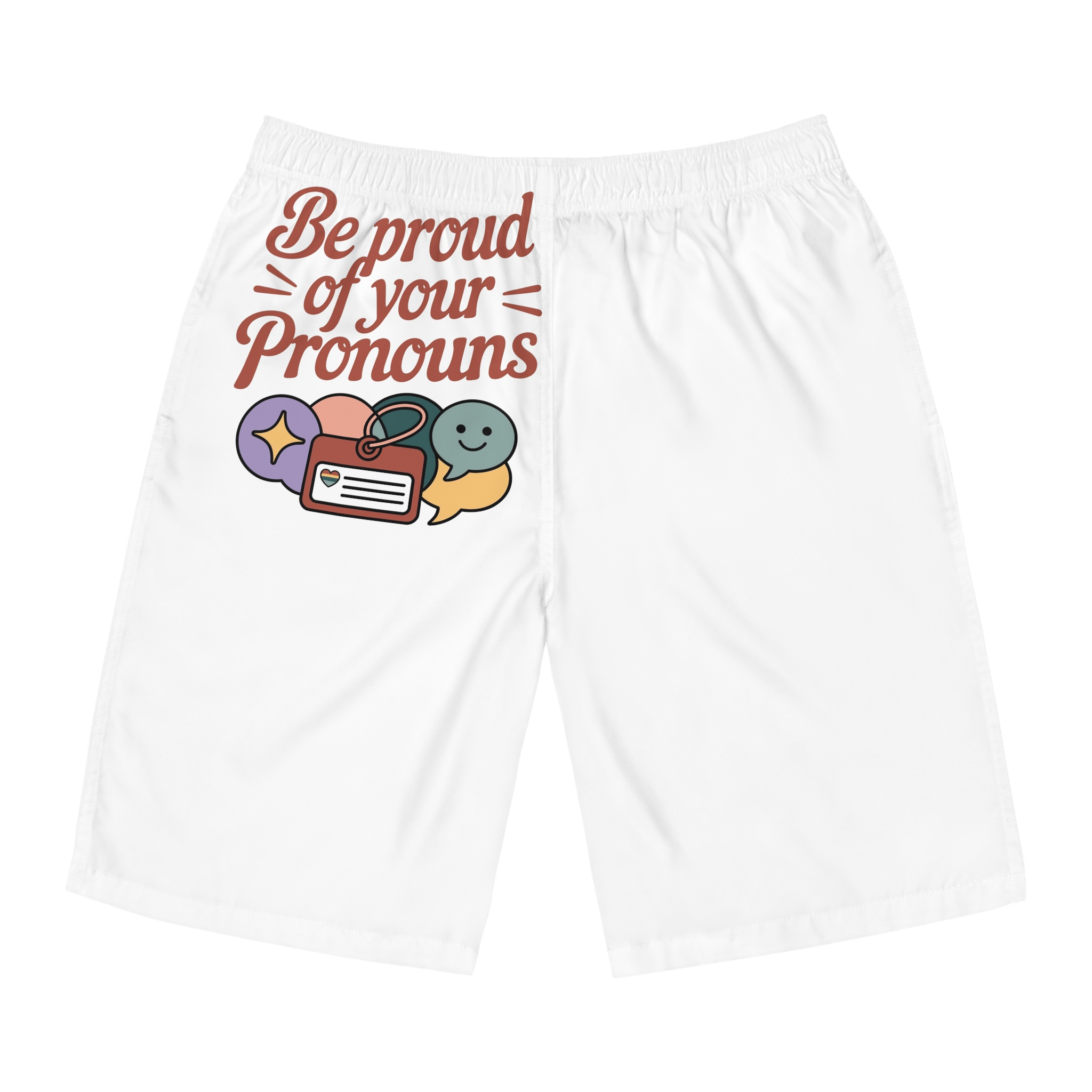 Be Gay Crime T Shirt Design Isolated White Background3 Mens Board Shorts Aop