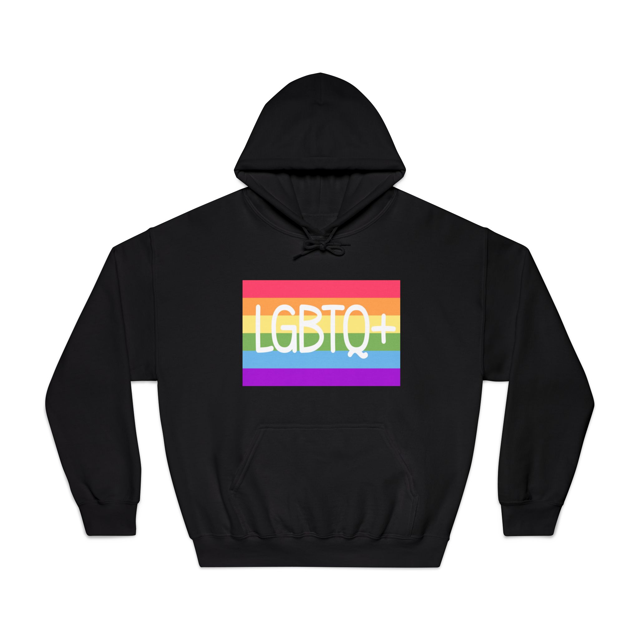 Pride Concept Background Lgbtq Pride Unisex Dryblend Hooded Sweatshirt - Image 9