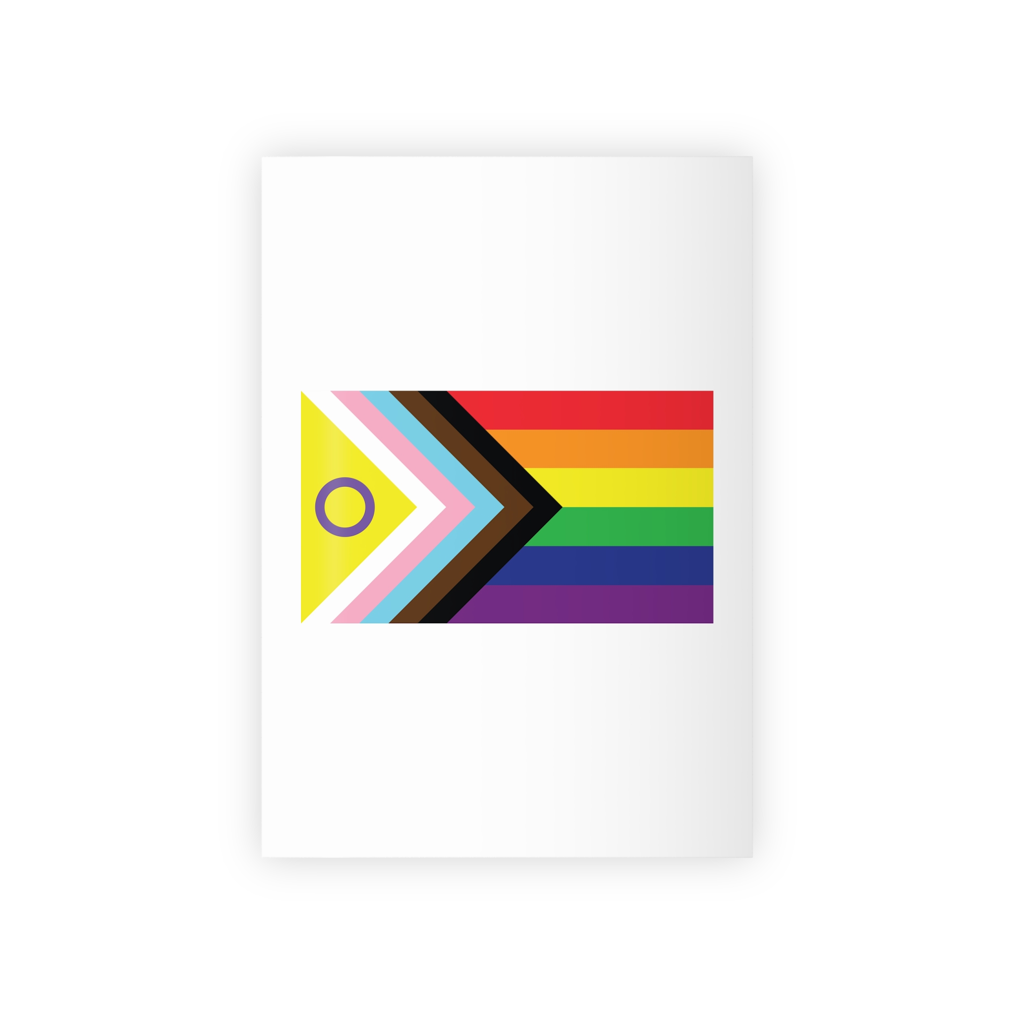 Illustration Rainbow Flag Art Vector Gift Wrapping Paper Rolls 1pc