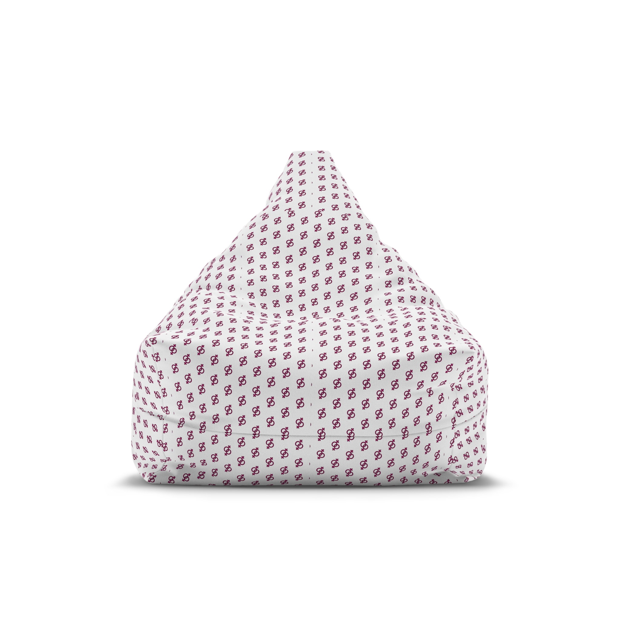 Vactor Seamleass Love Valentines Theme Calendar(1) Bean Bag Chair Cover