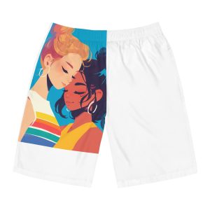 Lesbian Pride Design F63164 Mens Board Shorts Aop