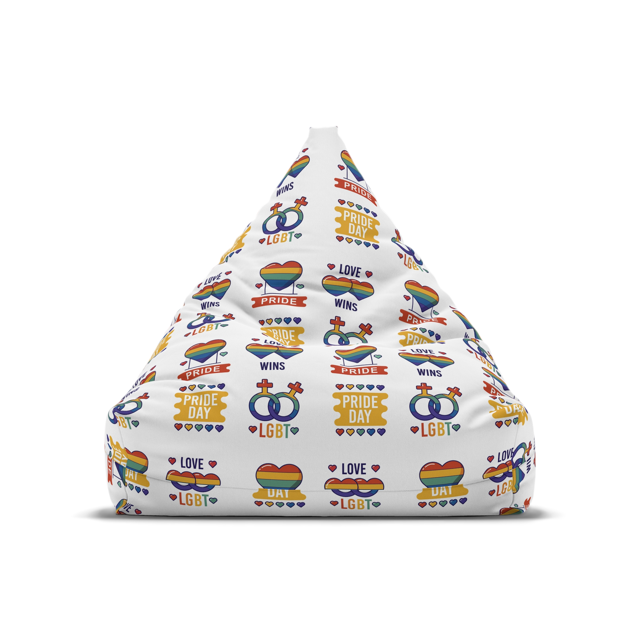 Pride Day Label Collection Concept Bean Bag Chair Cover - Image 5