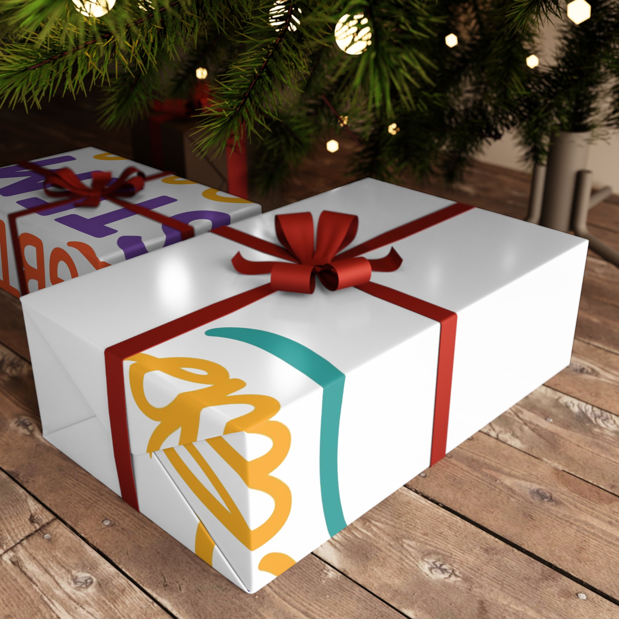 Vibrant Lgbtq Stem Club Logo Vector Illustration Featuring Bright Colors Playful Design Element Gift Wrapping Paper Sheets 1pc - Image 3