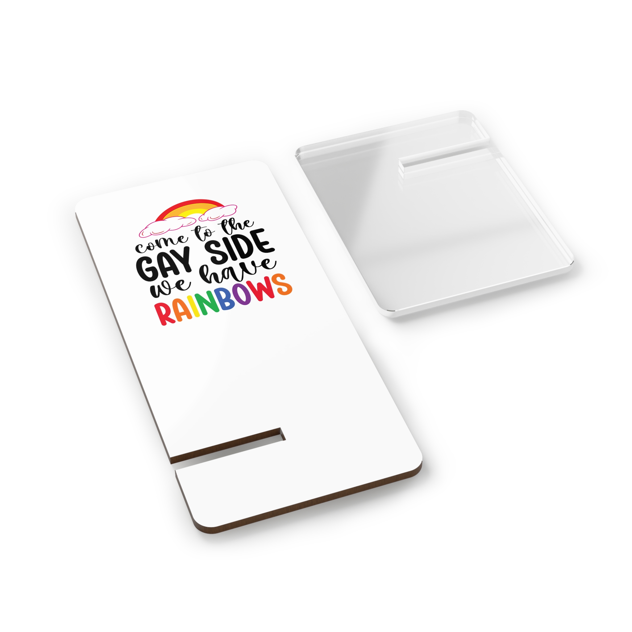 Gay Pride Svg Design Mobile Display Stand For Smartphones - Image 2