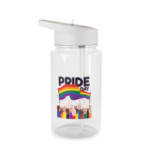 Pride Day Event With Rainbow Flag Theme Tritan Water Bottle