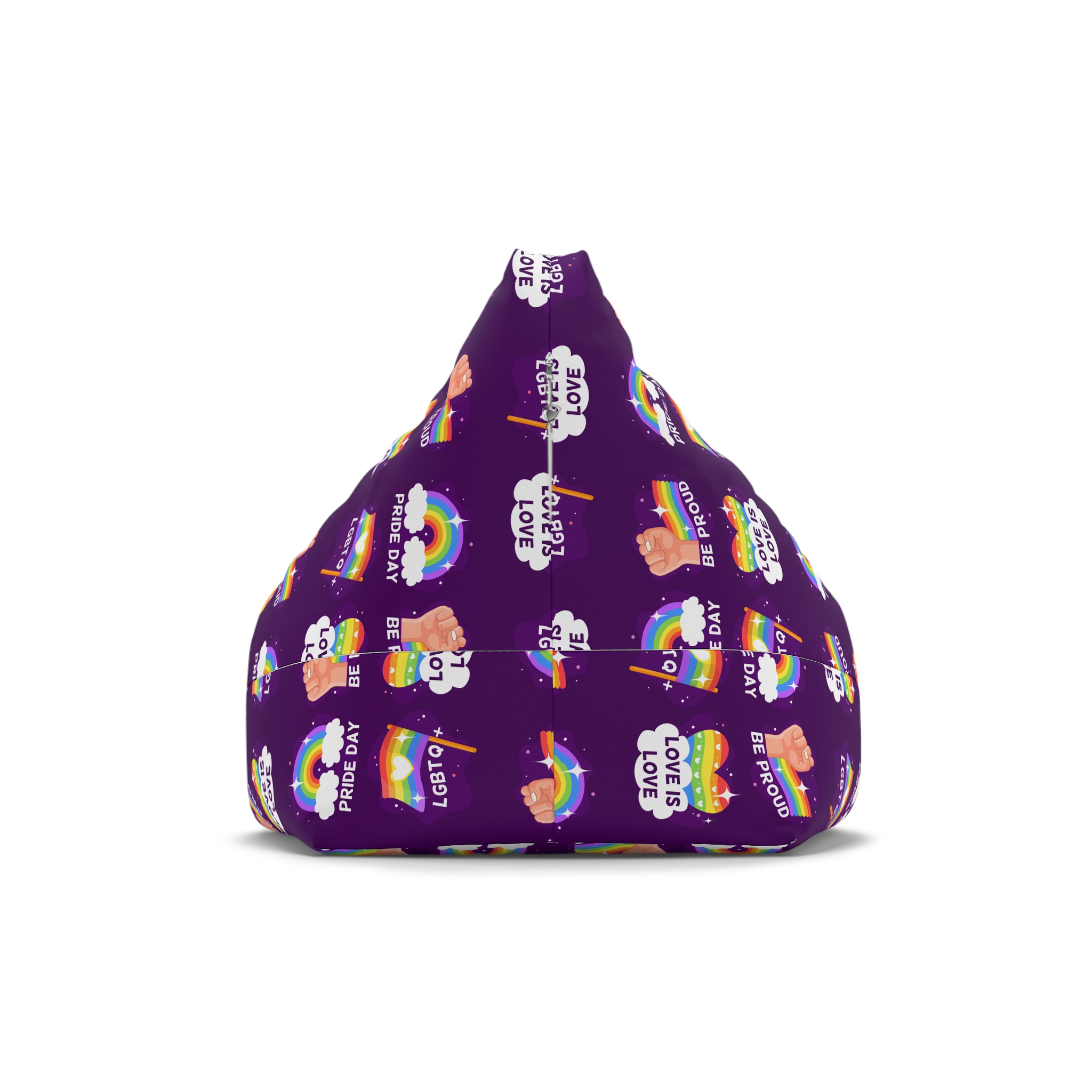 Pride Day Badges Collection Bean Bag Chair Cover - Image 2
